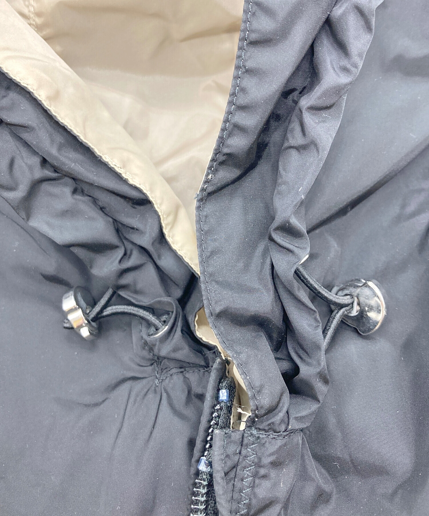 中古・古着通販】MONCLER (モンクレール) ナイロンジャケット ブラック
