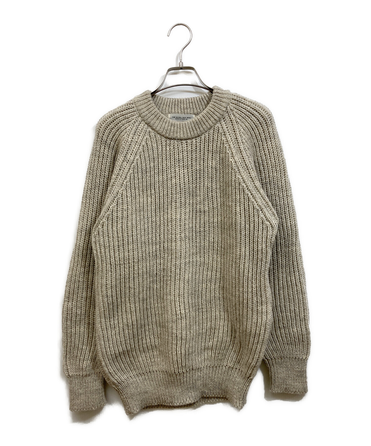 中古・古着通販】Black Sheep (ブラックシープ) エルボーパッチニット 