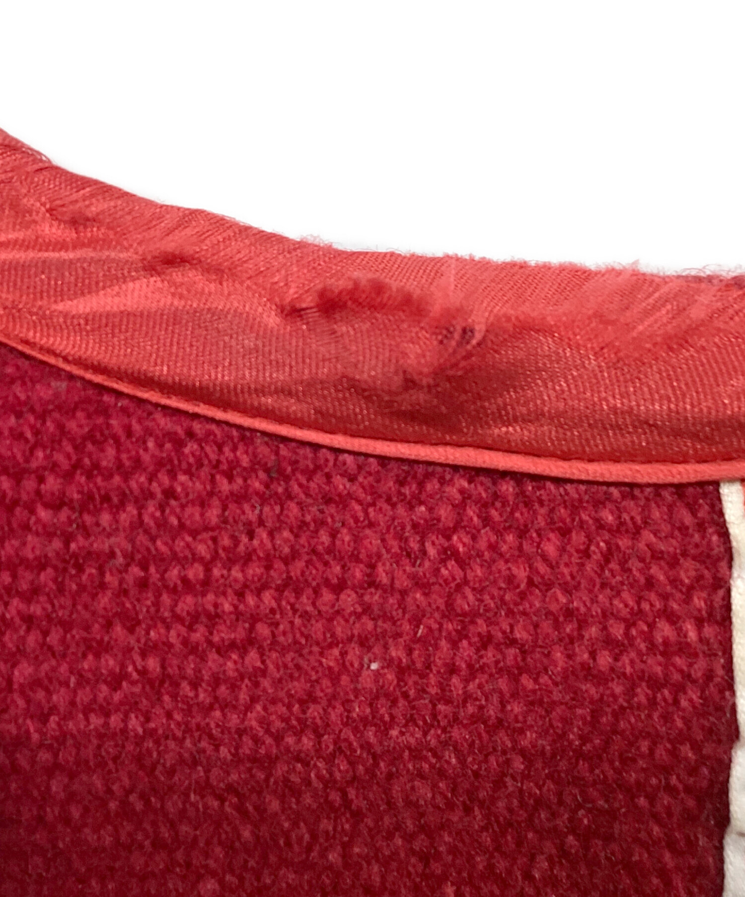 ORTEGA'S 赤 ウール ベスト オルテガ　40 ORTEGA オルテガ チマヨベスト サイズ40 オルテガ ベスト 40・アメリカ