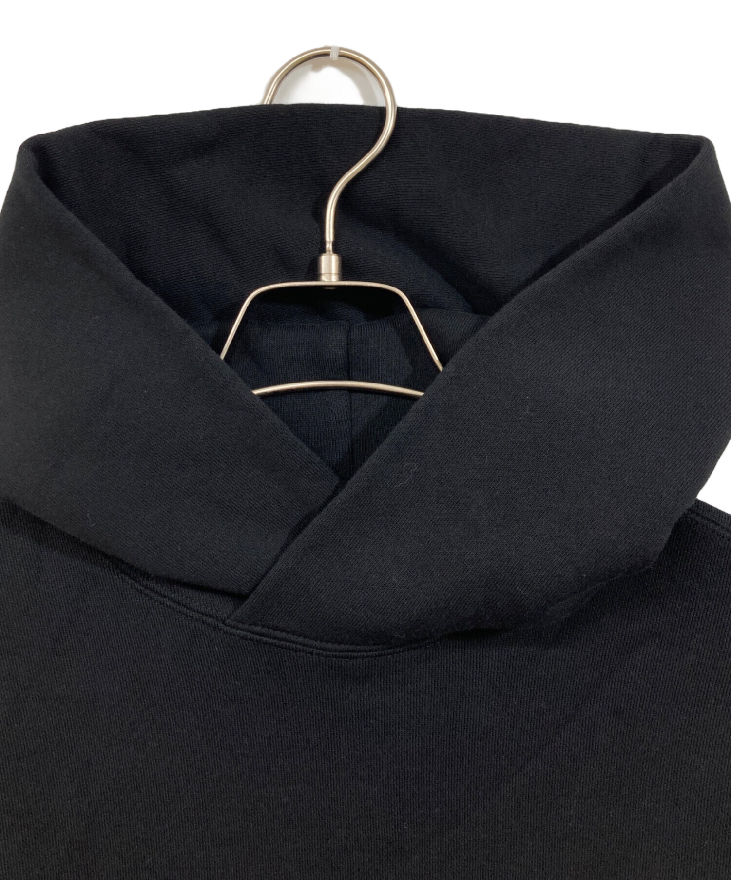 中古・古着通販】RATS (ラッツ) FLAG HOODIE ブラック サイズ:L 