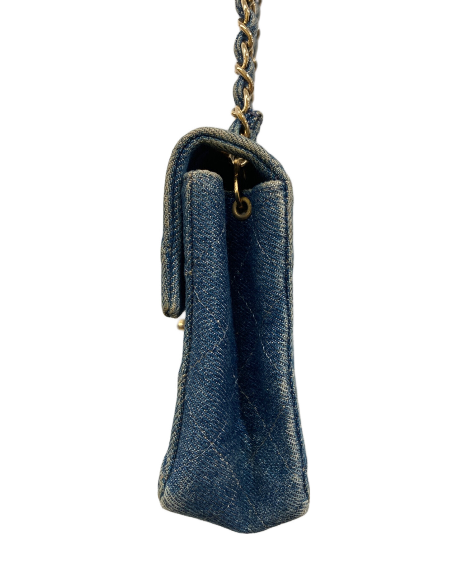 中古・古着通販】CHANEL (シャネル) ミニマトラッセデニムショルダー