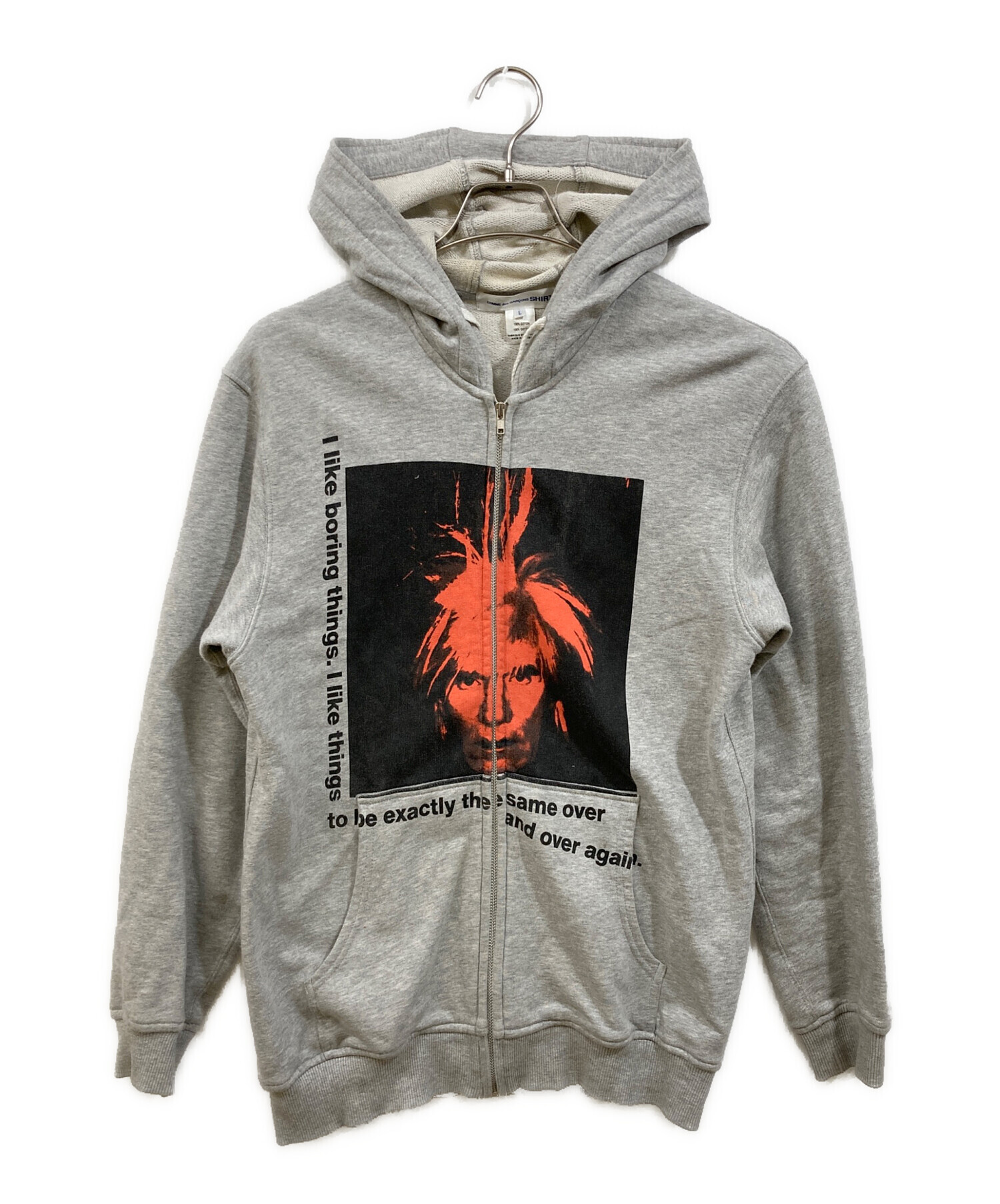 COMME des GARCONS SHIRT パーカー 中古・古着通販】COMME des GARCONS SHIRT (コムデギャルソンシャツ