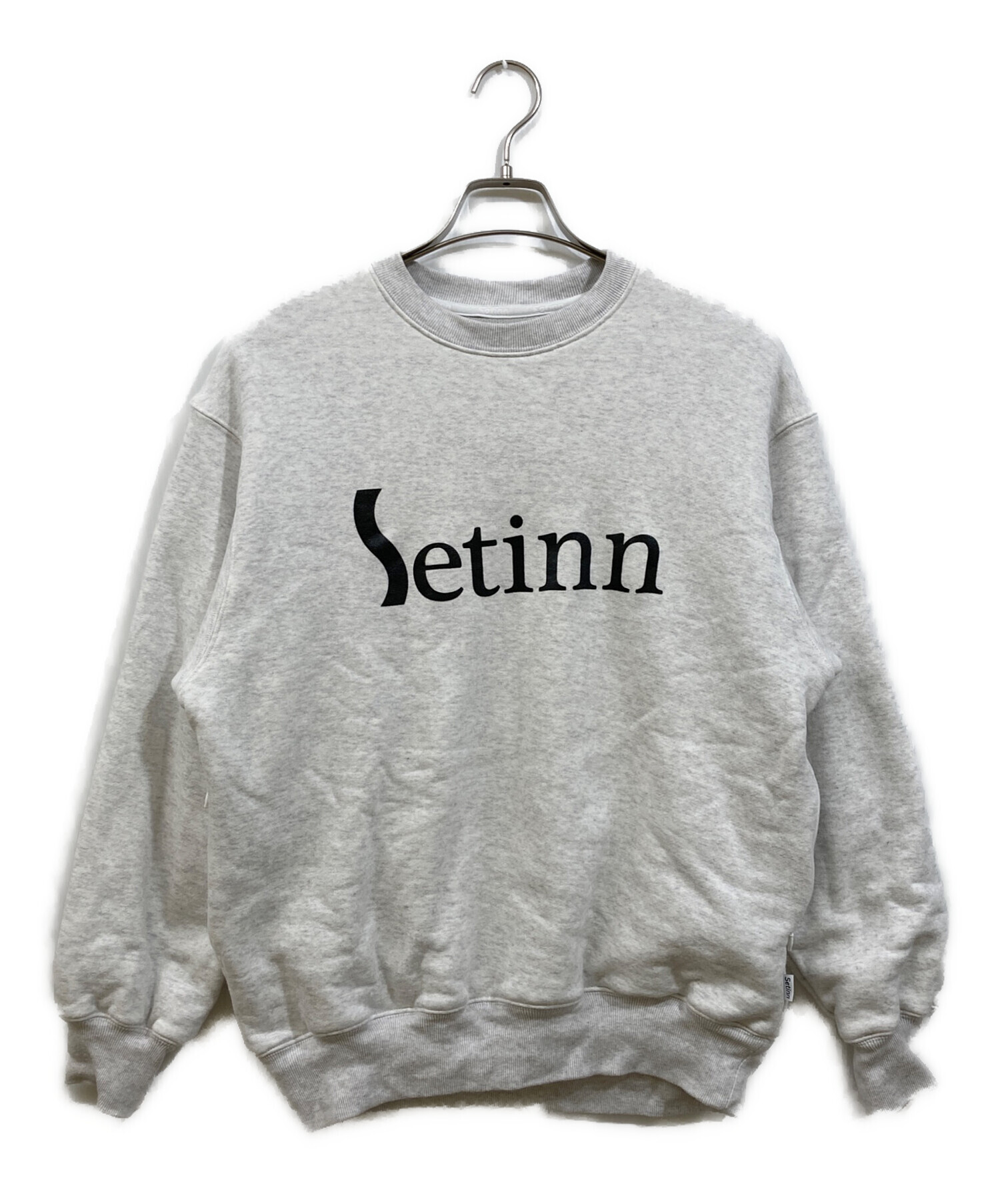 Setinn セットイン スウェット メンズ 【古着】【中古】 中古・古着通販】SETINN (セットイン) Tour Crew Sweat グレー サイズ