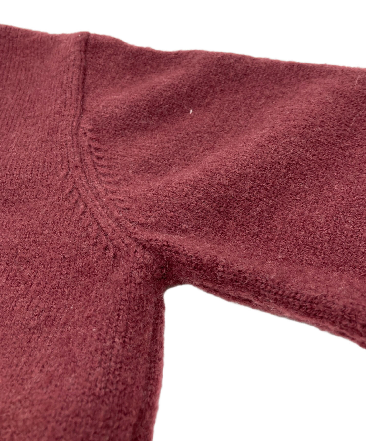 中古・古着通販】anuans (アニュアンス) ニットレイヤードウェーブ