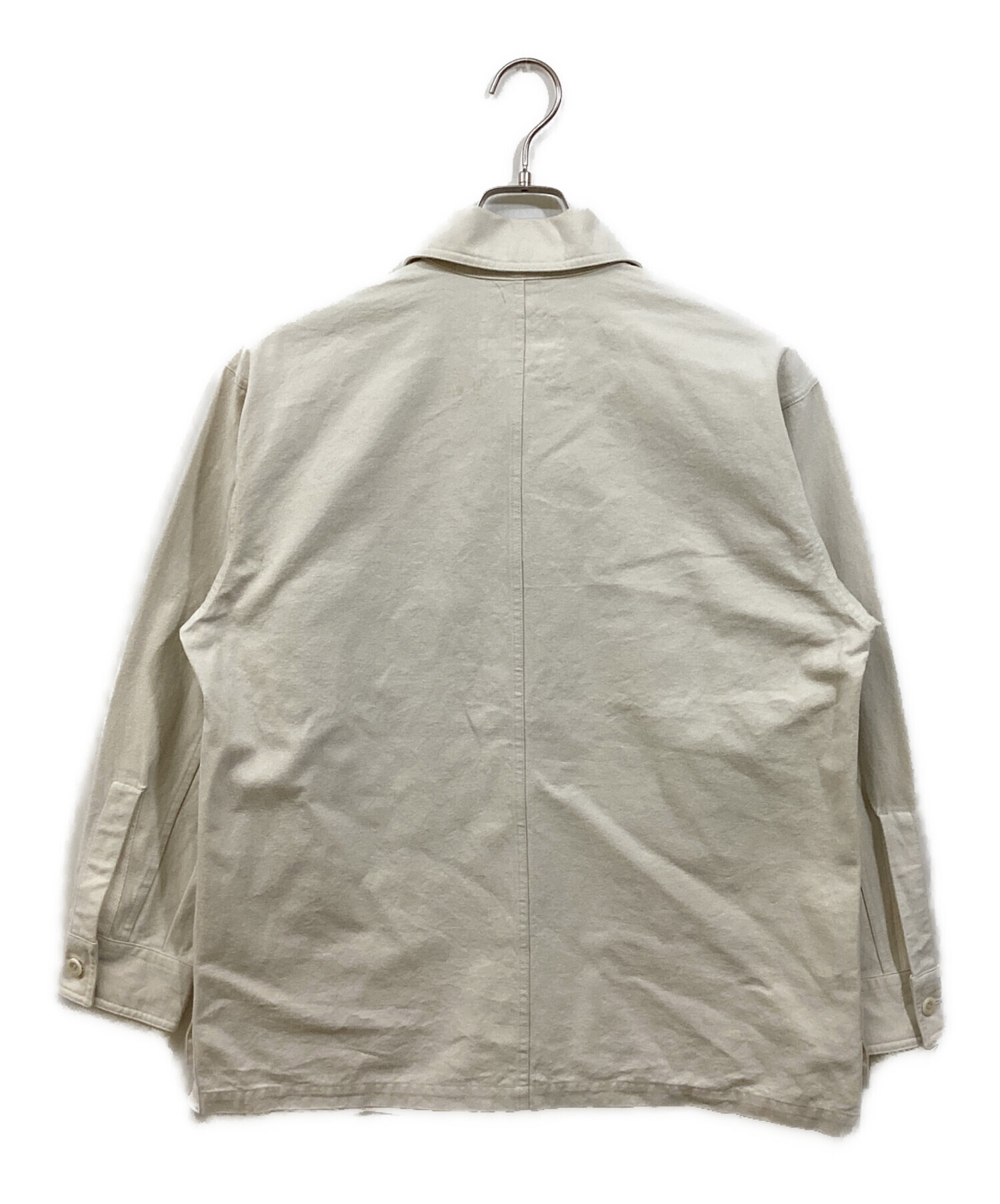 中古・古着通販】MHL (エムエイチエル) ハーフジップコットンプル