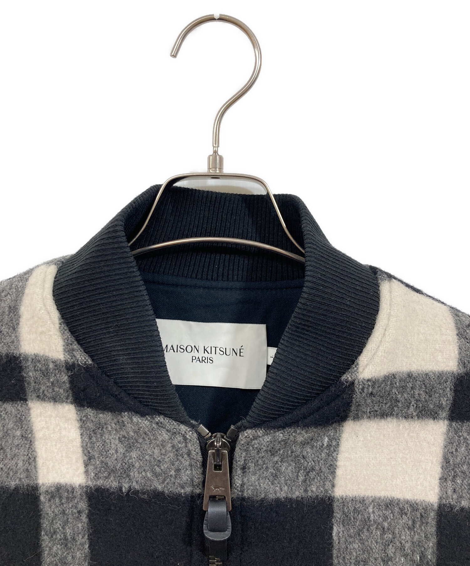 中古・古着通販】maison kitsune (メゾンキツネ) Wool Blend Bomber