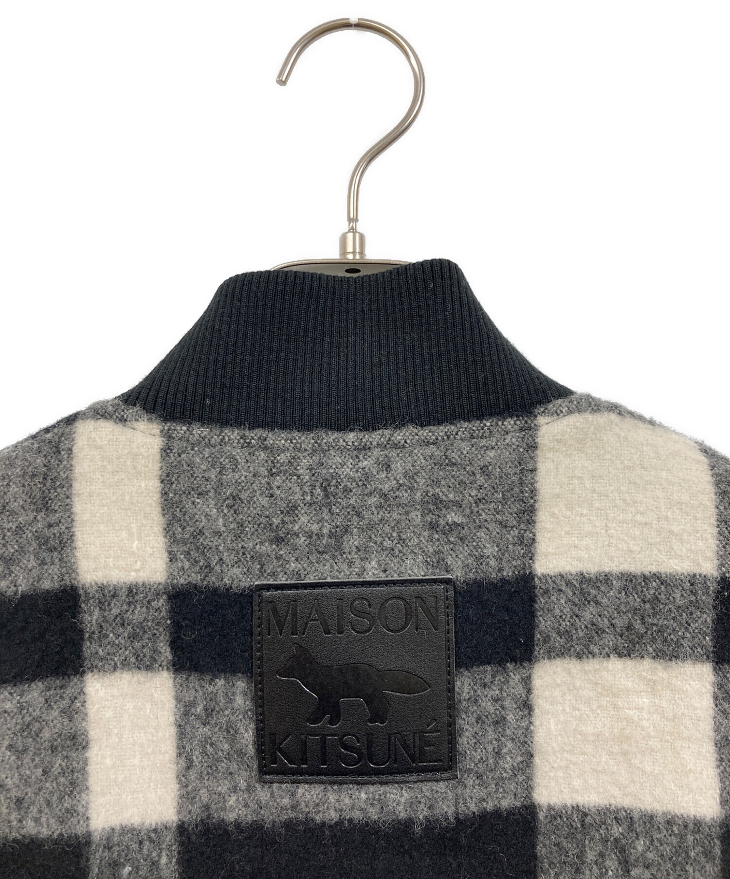 中古・古着通販】maison kitsune (メゾンキツネ) Wool Blend Bomber