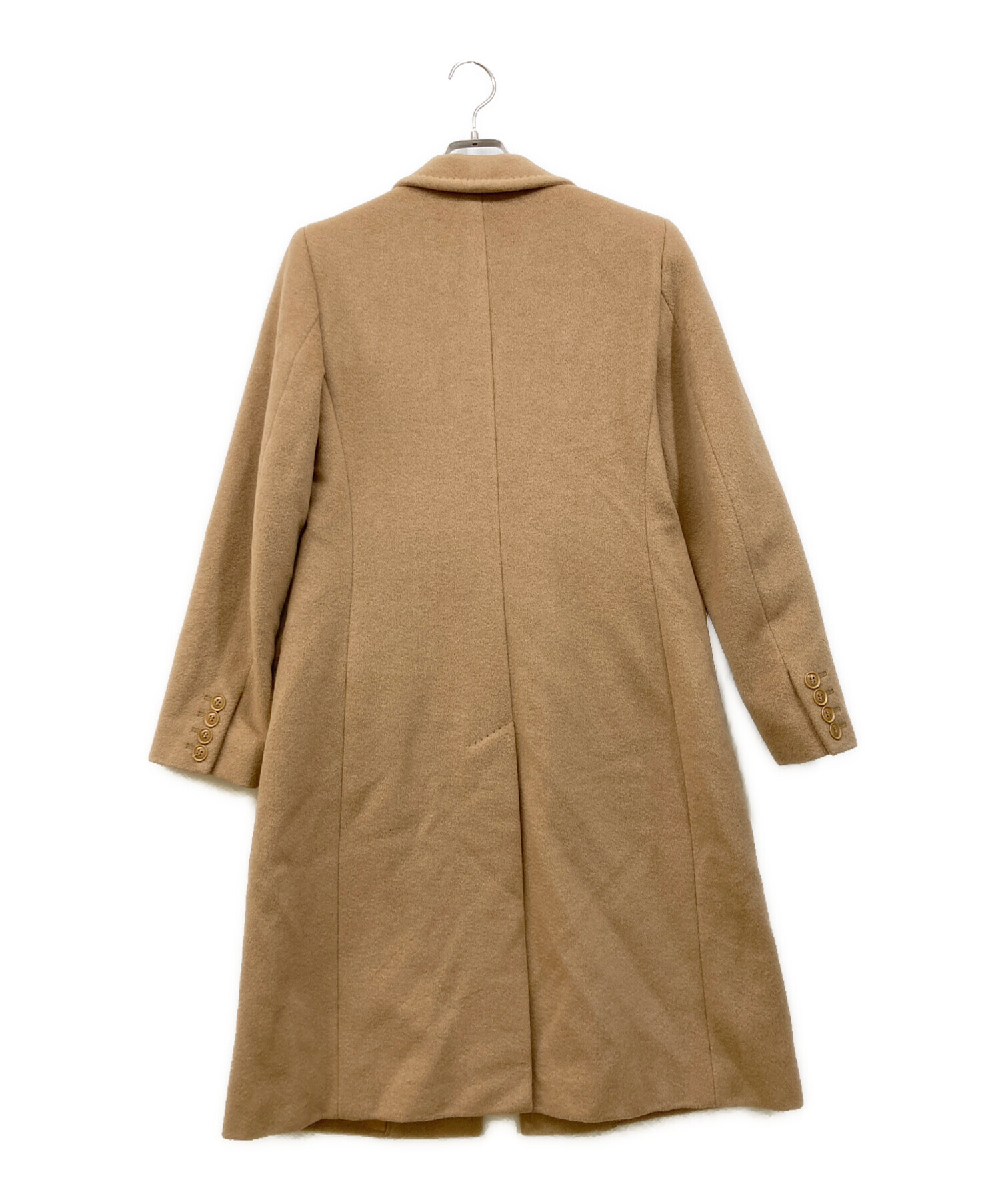 最終値下げ☆マックスマーラ キャメルコート 36 中古・古着通販】MaxMara (マックスマーラ) キャメルコート ブラウン