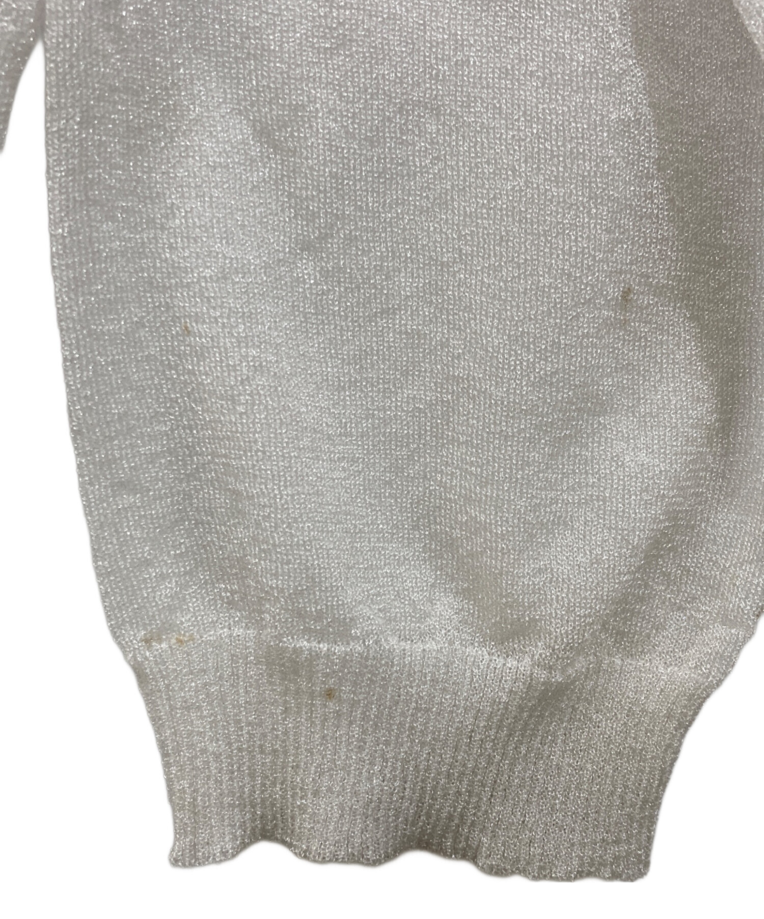 中古・古着通販】masu (エムエーエスユー) CLEAR ANGEL WING SWEATER 