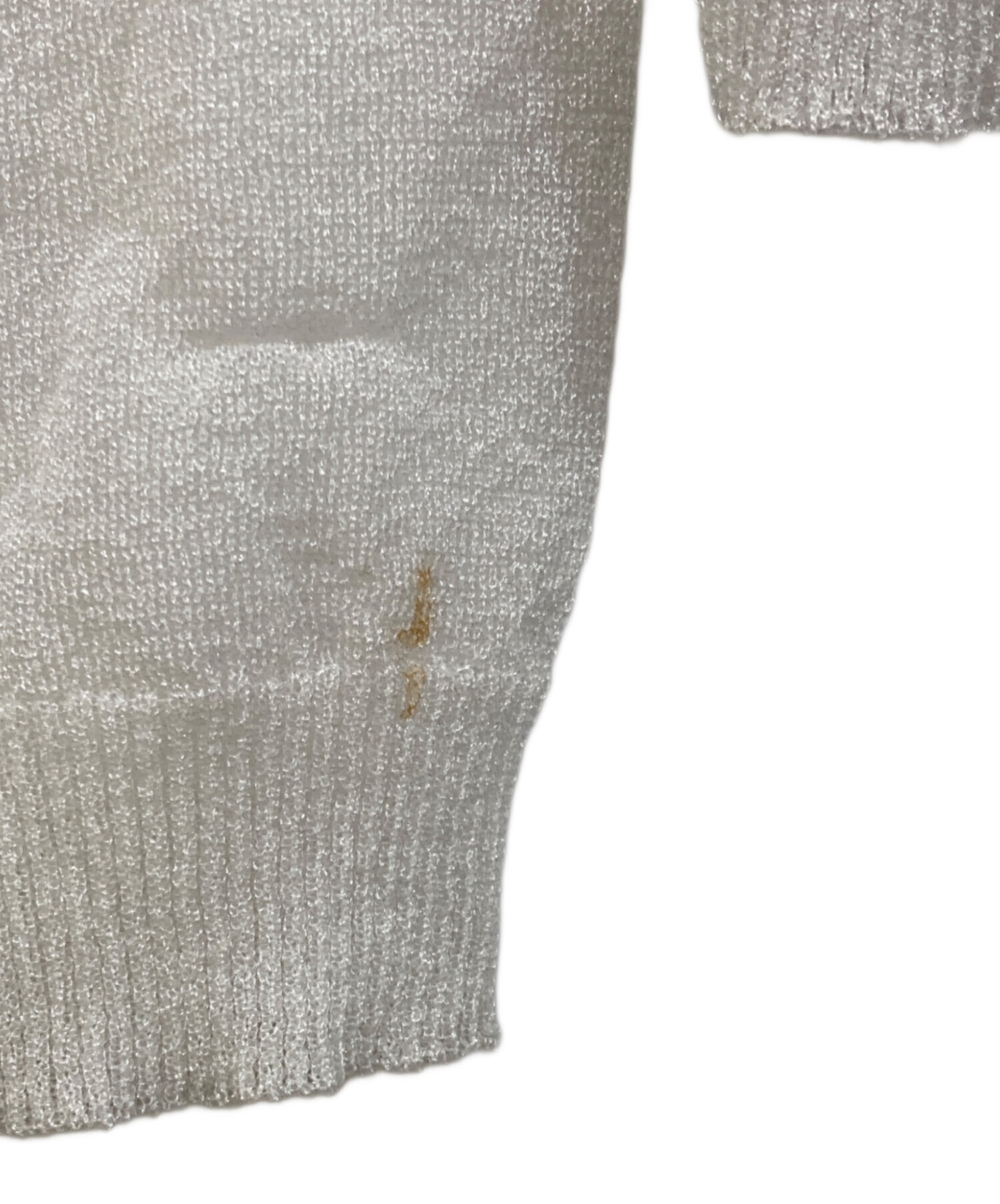 中古・古着通販】masu (エムエーエスユー) CLEAR ANGEL WING SWEATER 