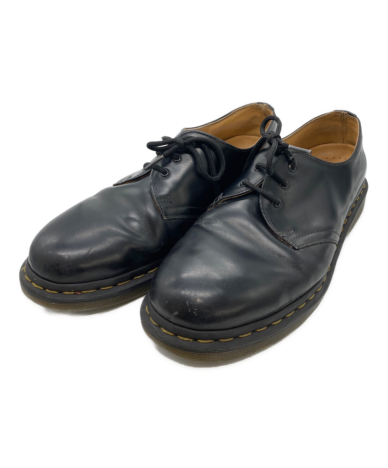 新品未使用 Dr.Martens ドクターマーチン 3ホール UK9 中古・古着通販】Dr.Martens (ドクターマーチン) 3 ホール シューズ
