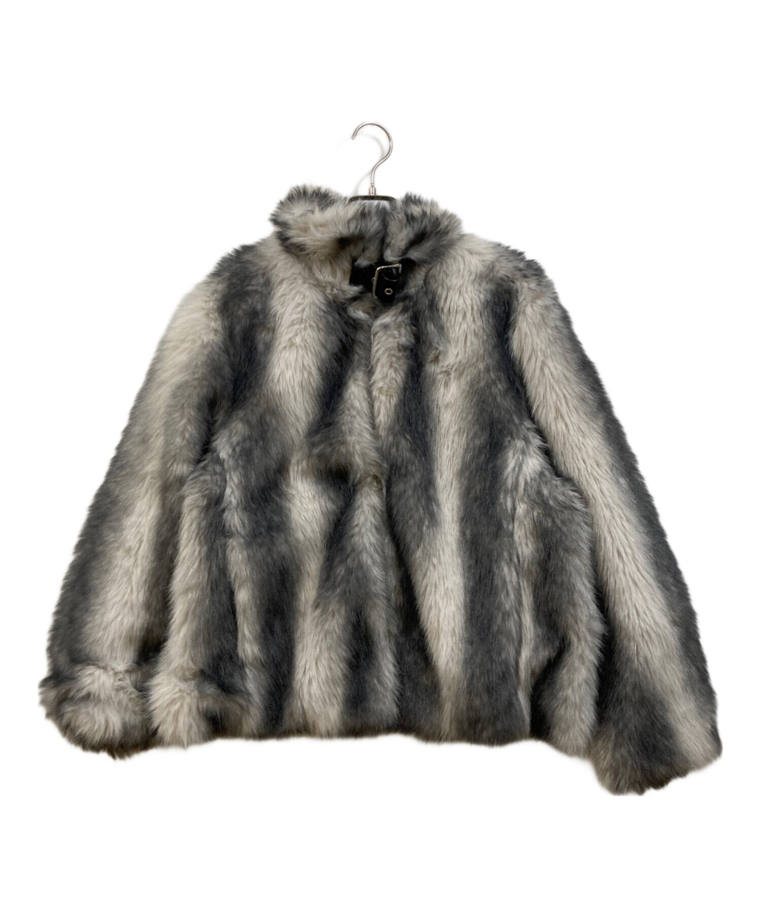 LAGUA GEM グレー ファーコート 中古・古着通販】LAGUA GEM (ラグアジェム) FAUX ファーコート グレー