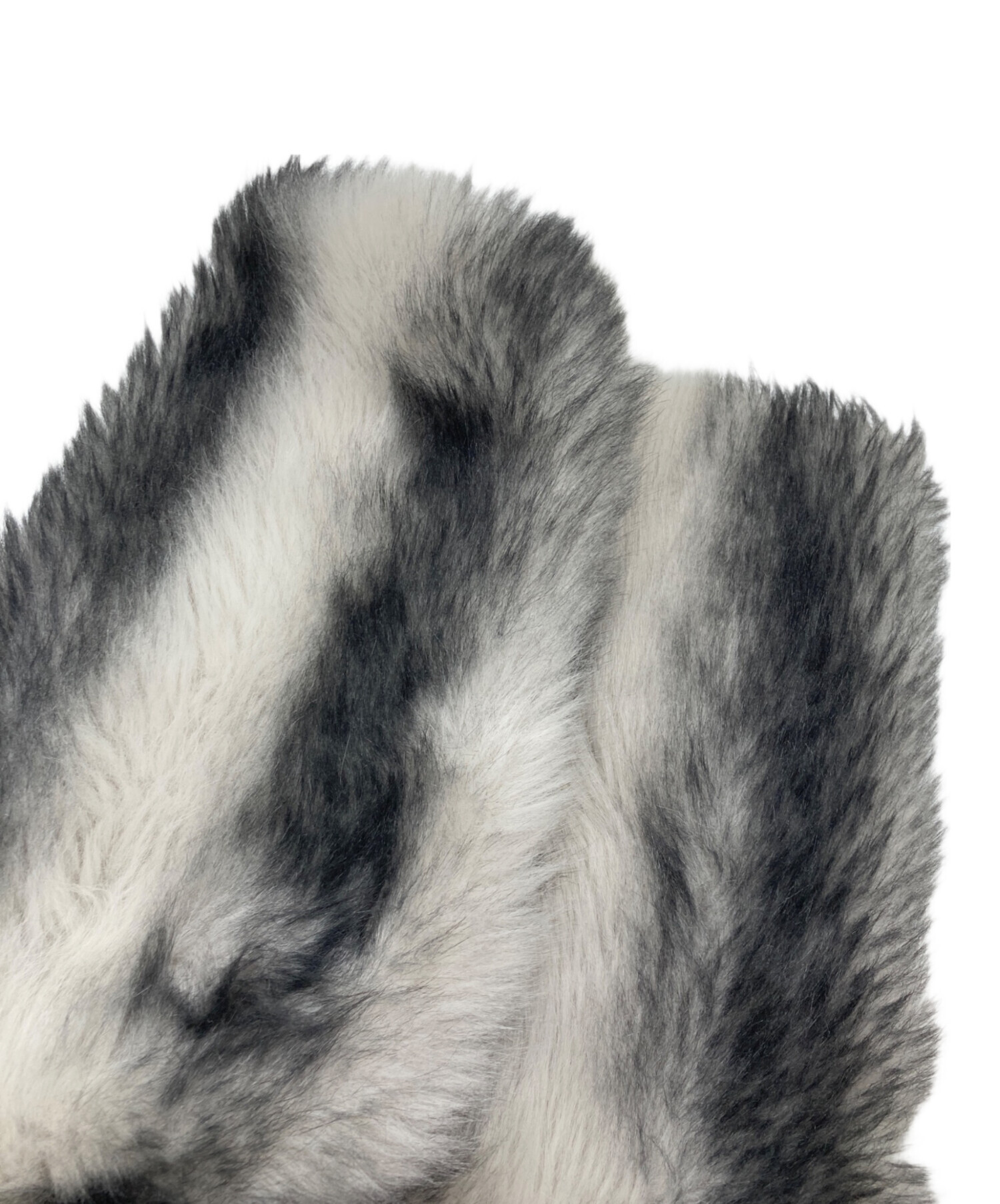 中古・古着通販】LAGUA GEM (ラグアジェム) FAUX ファーコート グレー