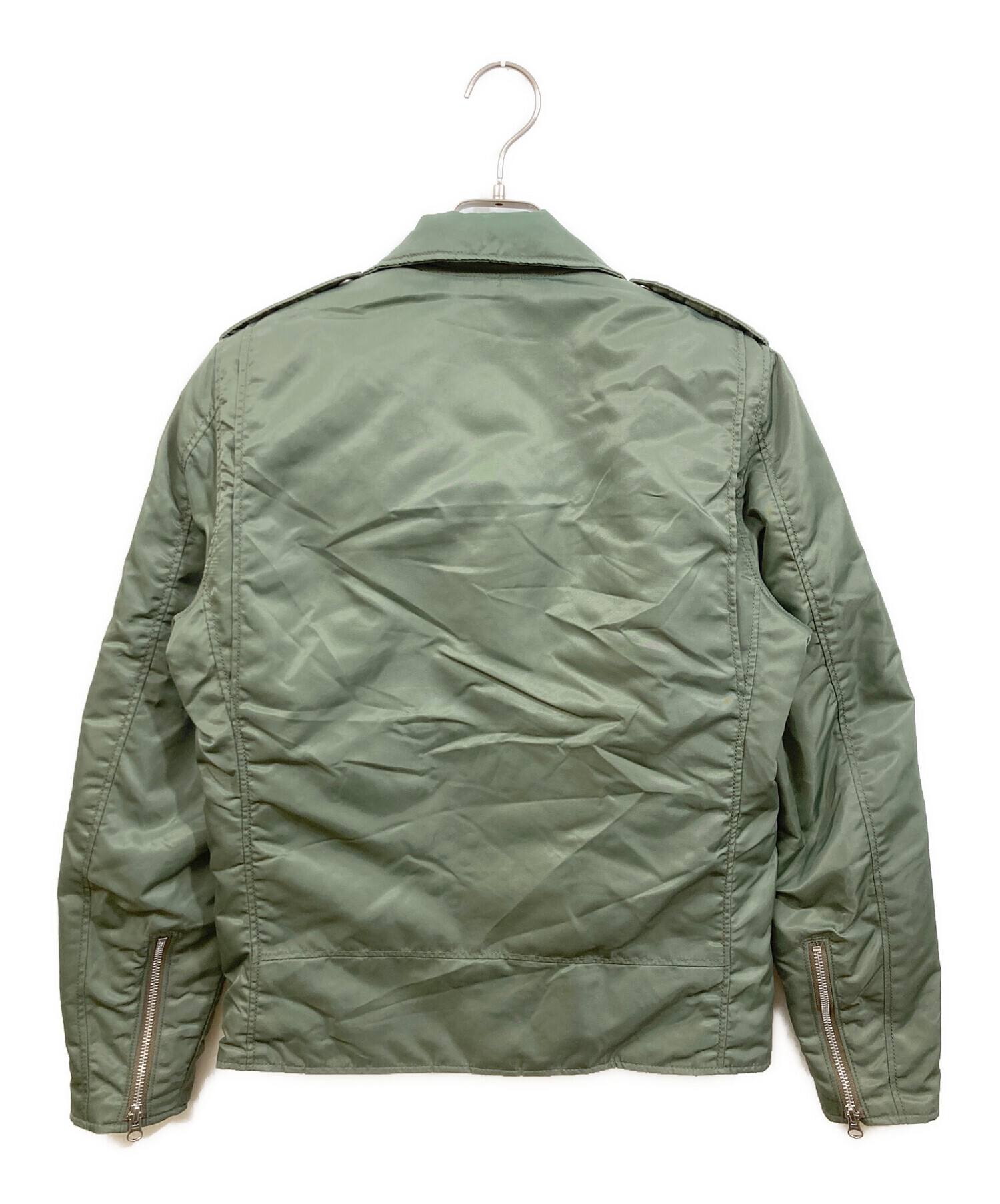中古・古着通販】Schott (ショット) ナイロンライダースジャケット