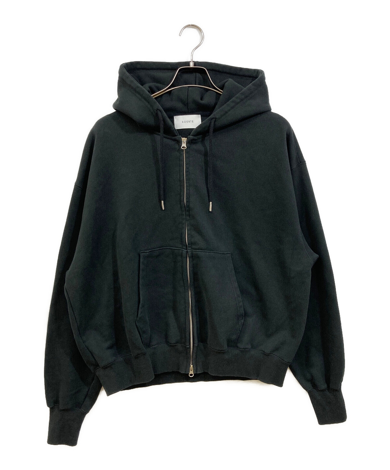 中古・古着通販】soerte (ソエルテ) Heavy weight double zip-up 