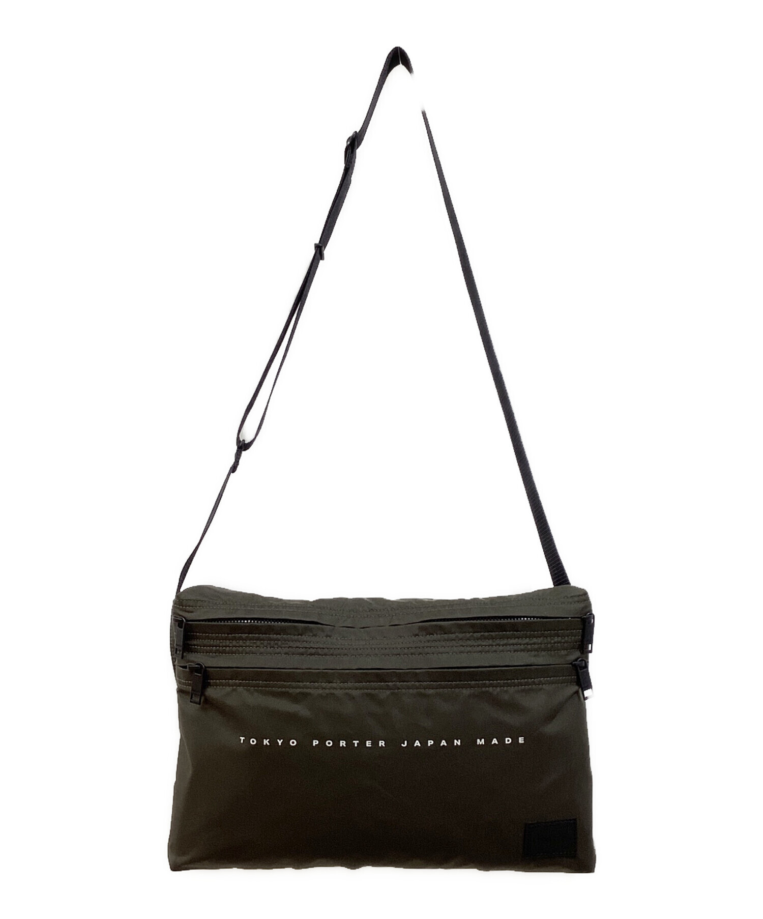 中古・古着通販】PORTER (ポーター) フラット ショルダーバッグ 
