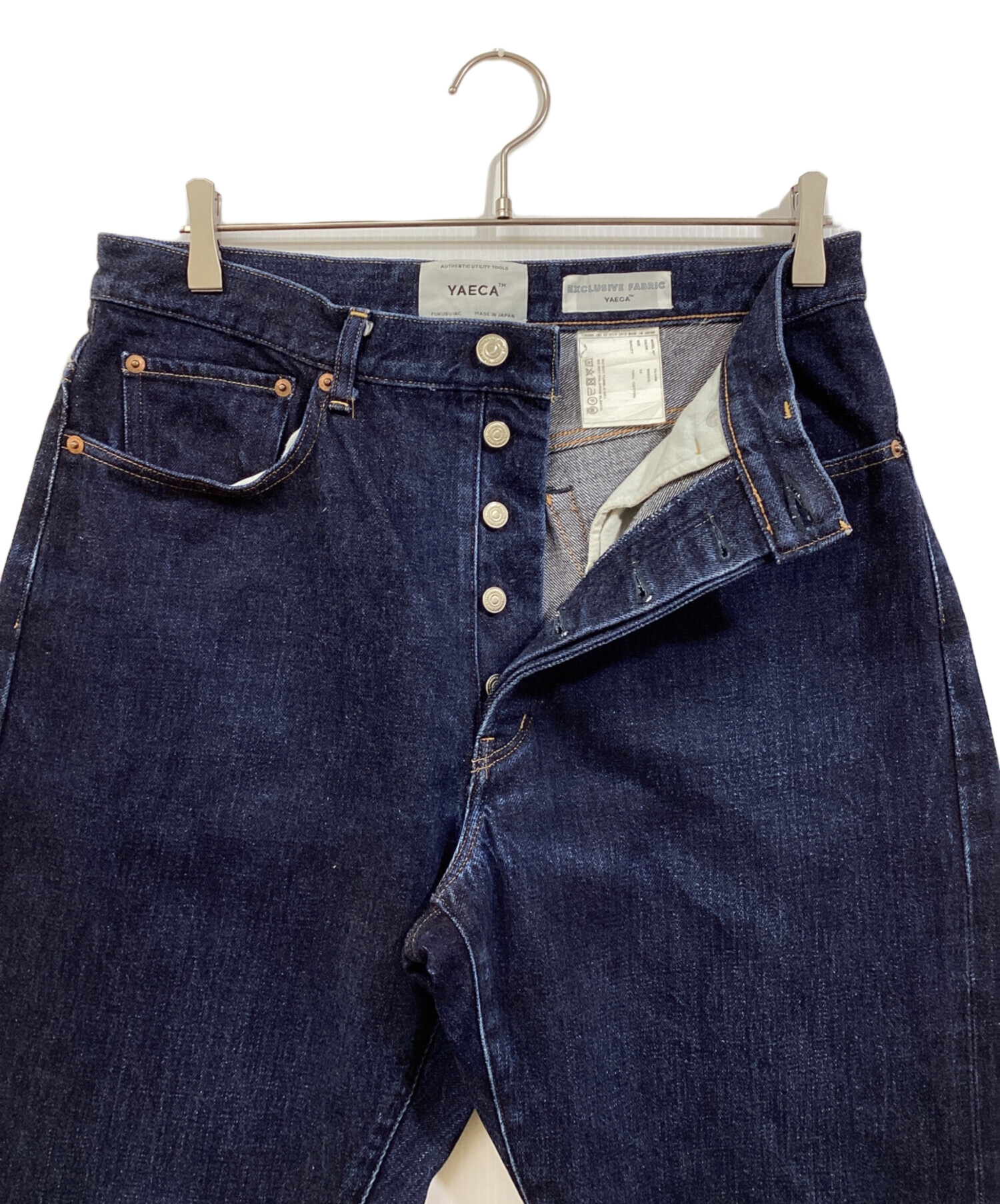 中古・古着通販】YAECA (ヤエカ) 10-14W DENIM PANTS WIDE TAPERED 