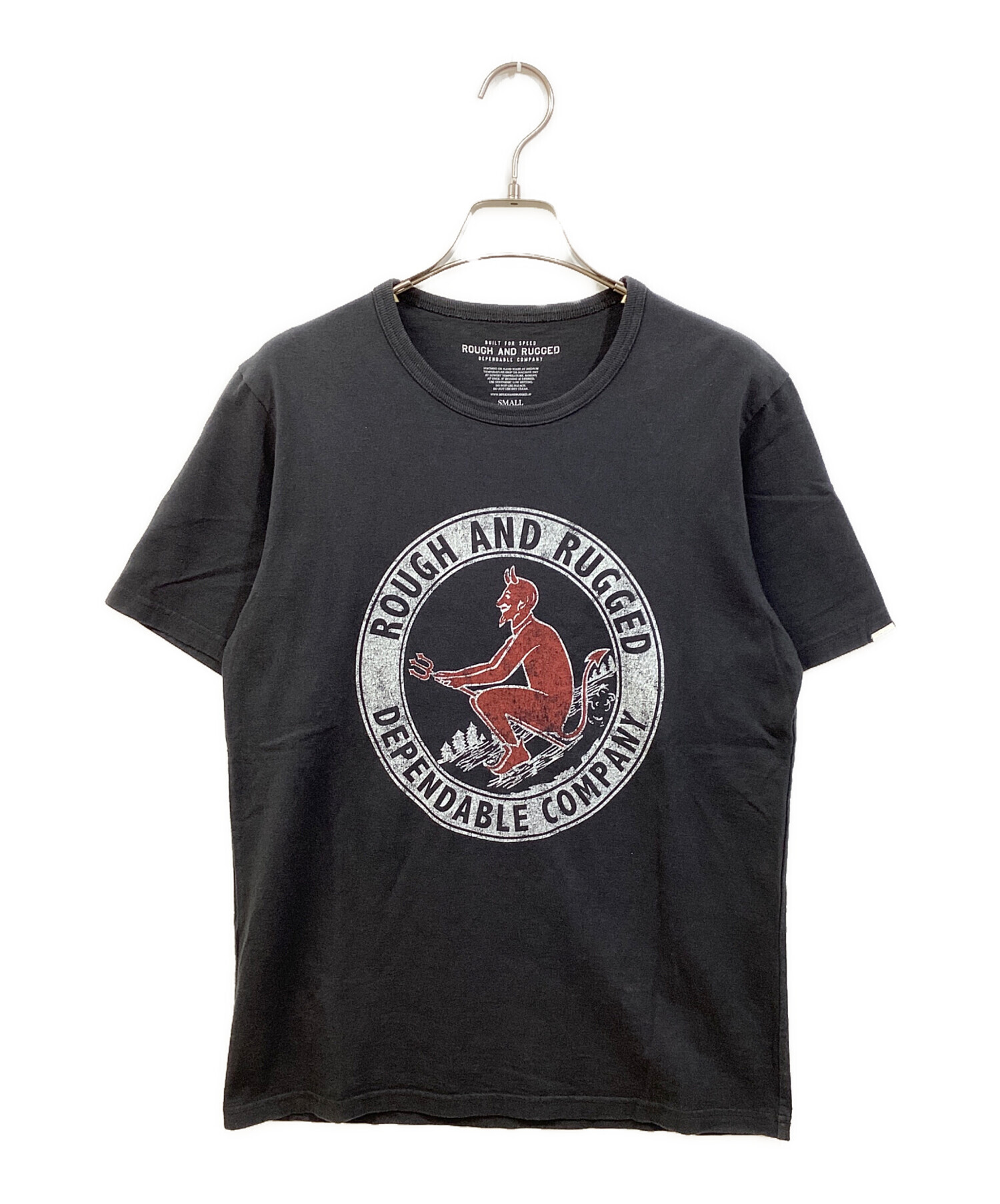 中古・古着通販】ROUGH AND RUGGED (ラフアンドラゲッド) プリントT 