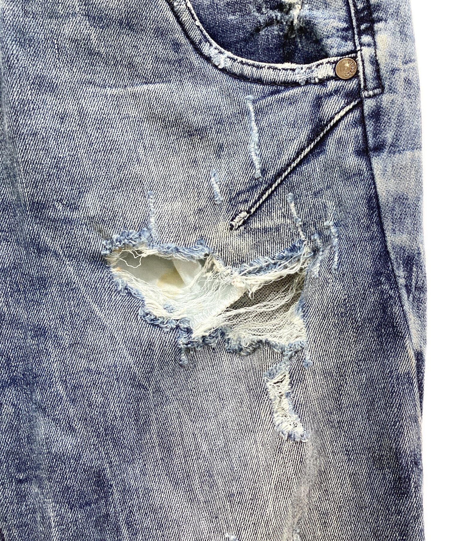 中古・古着通販】DIESEL (ディーゼル) fayzaデニムパンツ インディゴ