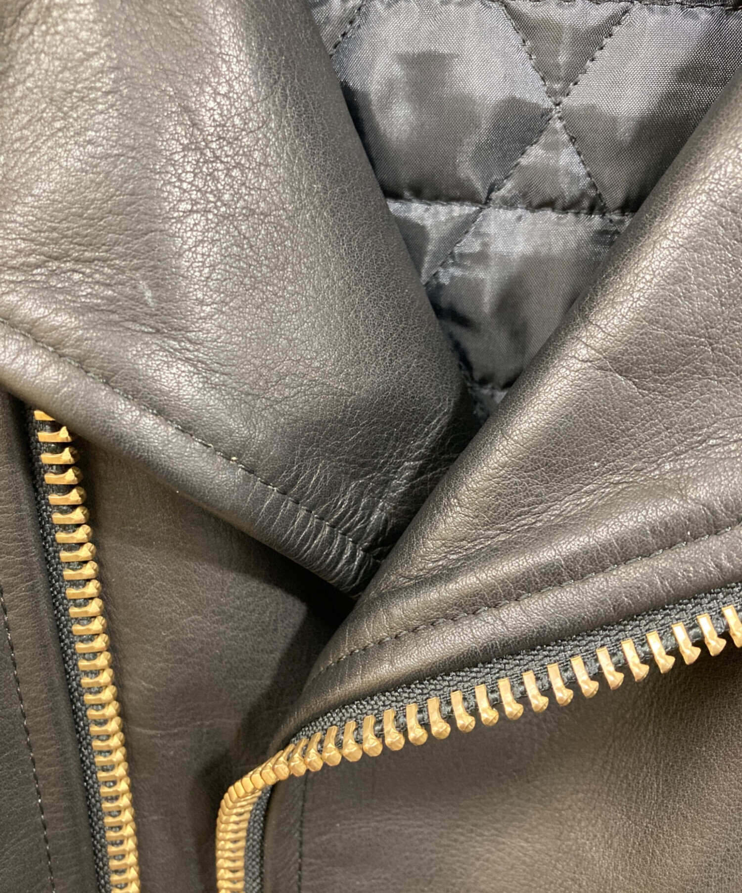 中古・古着通販】blackmeans (ブラックミーンズ) RIDERS JACKET
