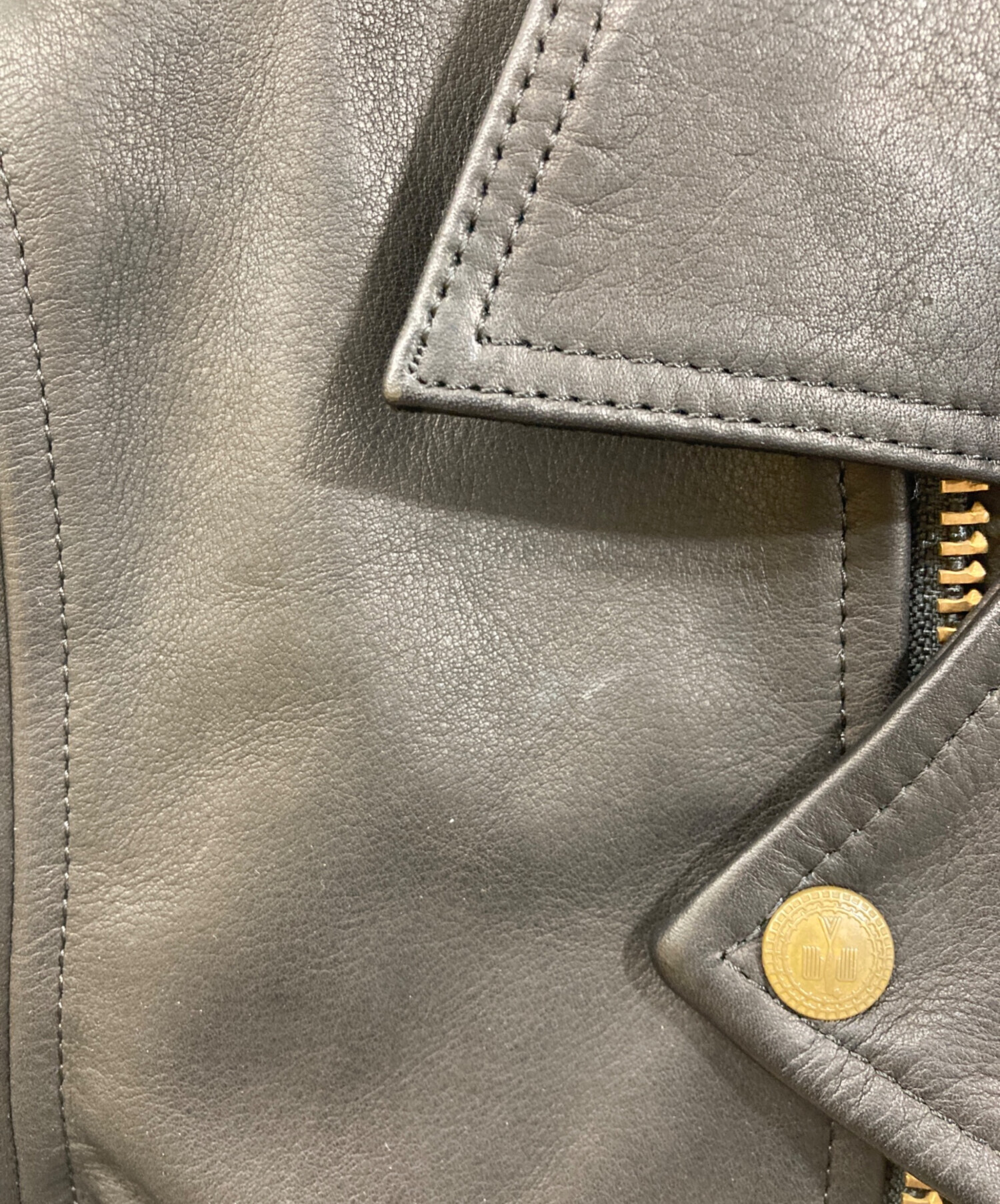 中古・古着通販】blackmeans (ブラックミーンズ) RIDERS JACKET