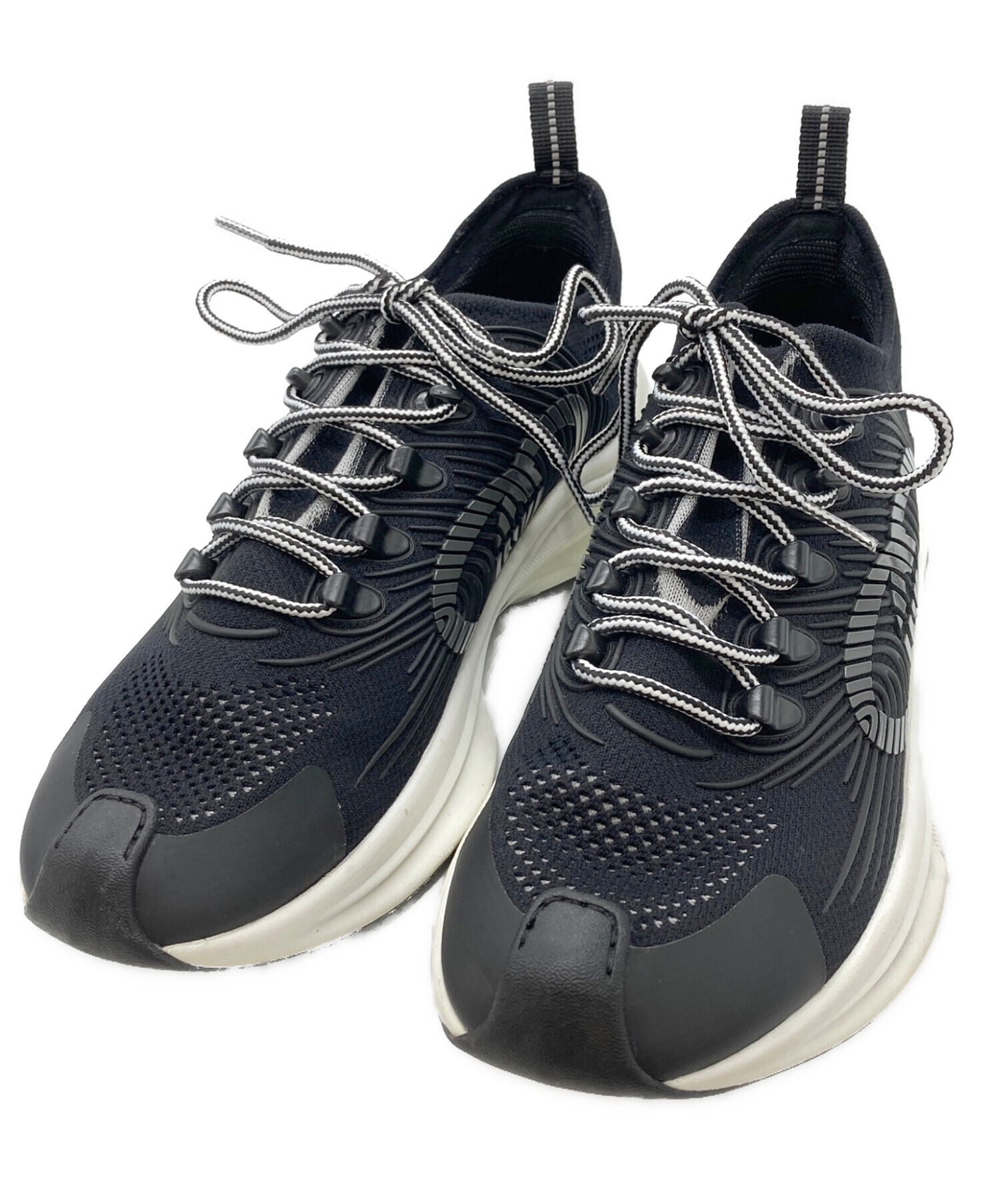中古・古着通販】GUCCI (グッチ) RUN ブラック サイズ:8.5｜ブランド 