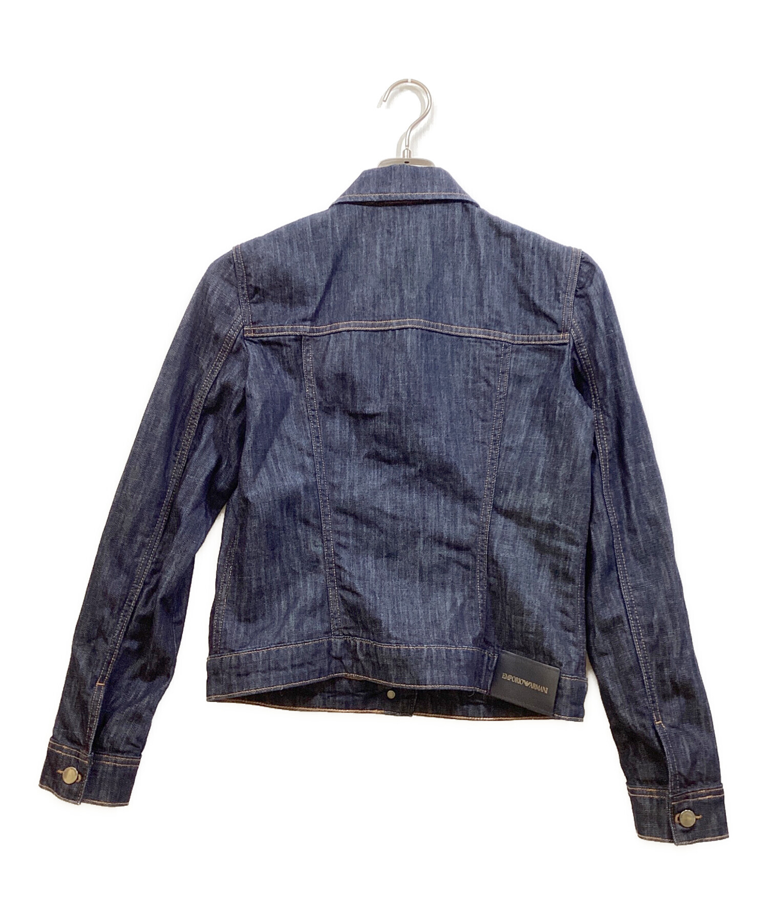 アルマーニ ジーンズ　ジャケット　サイズ44 アルマーニジーンズ ブラックナイロンジャケット サイズ44 M10945679