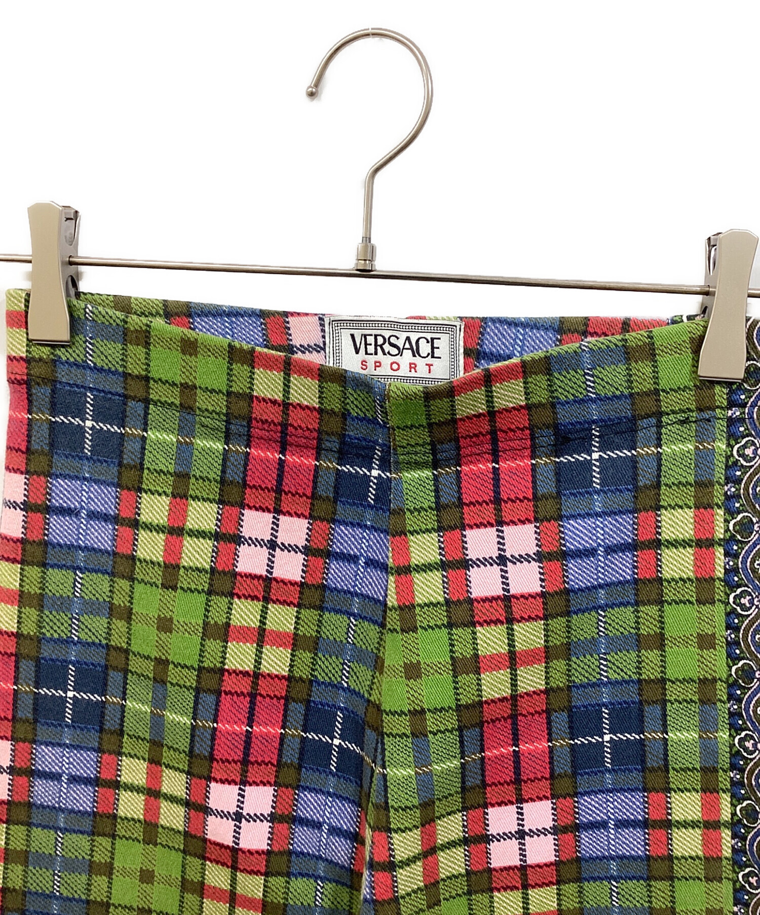 ★Gianni Versace★総柄レギンス スパッツ マルチカラー サイズ38 ヴェルサーチ レギンス 楽天市場】【未使用】VERSACE ヴェルサーチ