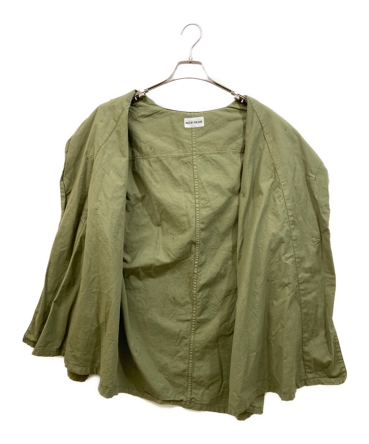 中古・古着通販】nick gear (ニックギア) Flower Snow Camo Parka