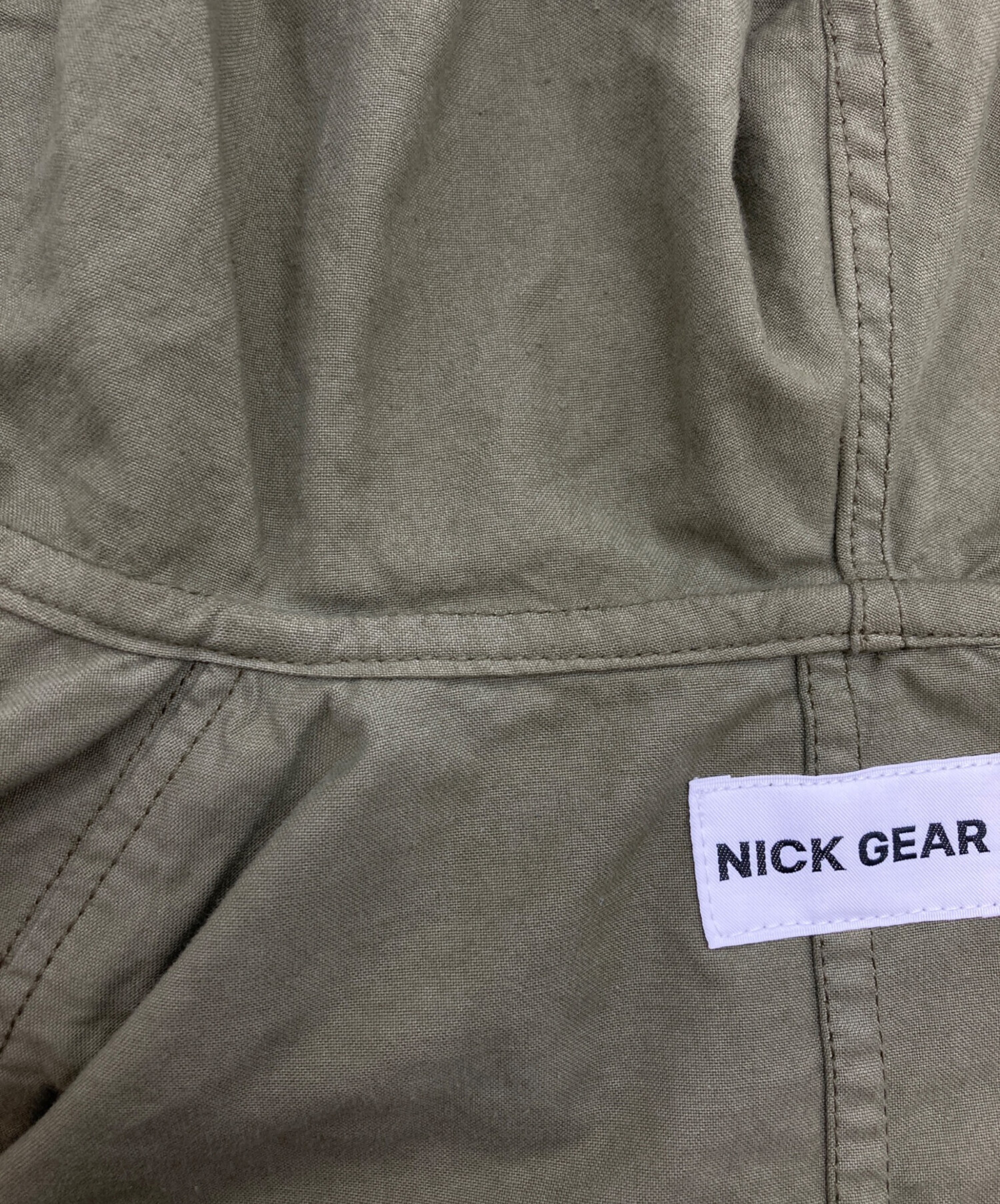 中古・古着通販】nick gear (ニックギア) Flower Snow Camo Parka 