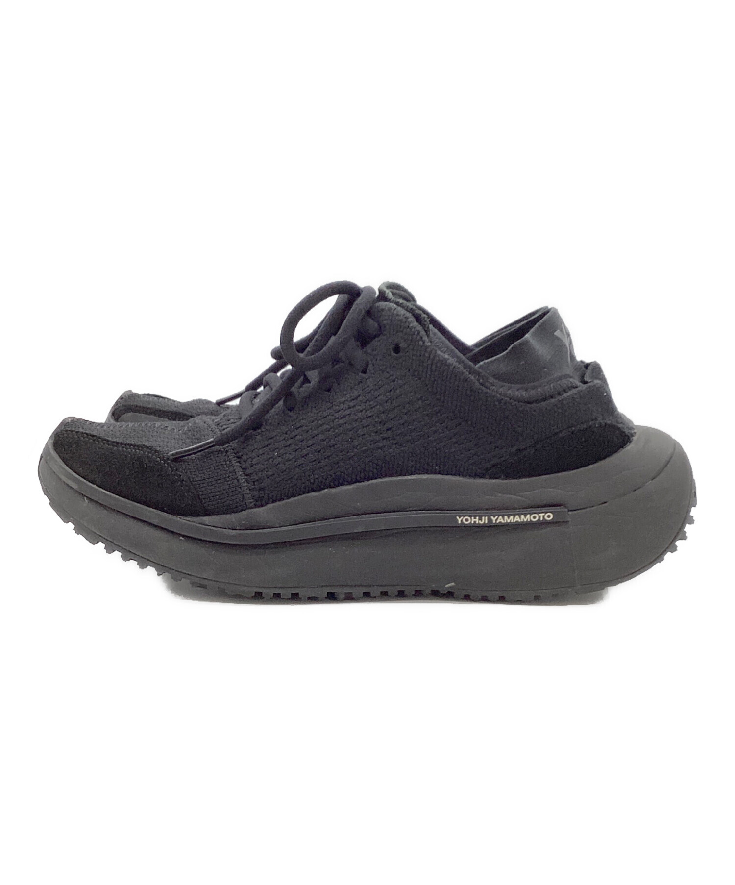 中古・古着通販】Y-3 (ワイスリー) Qisan Knit ブラック サイズ:25.5 