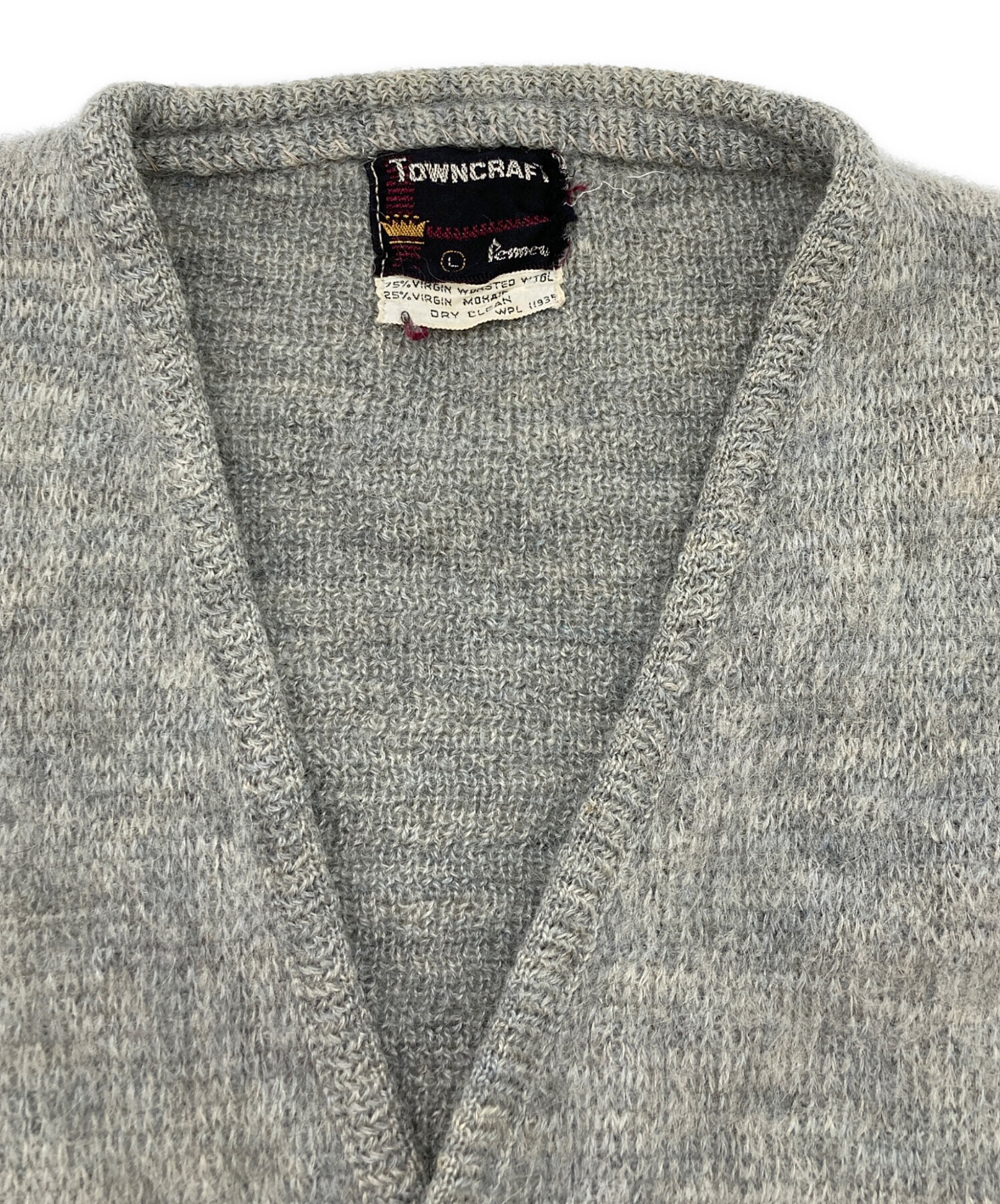 中古・古着通販】TOWN CRAFT (タウンクラフト) モヘア混カーディガン