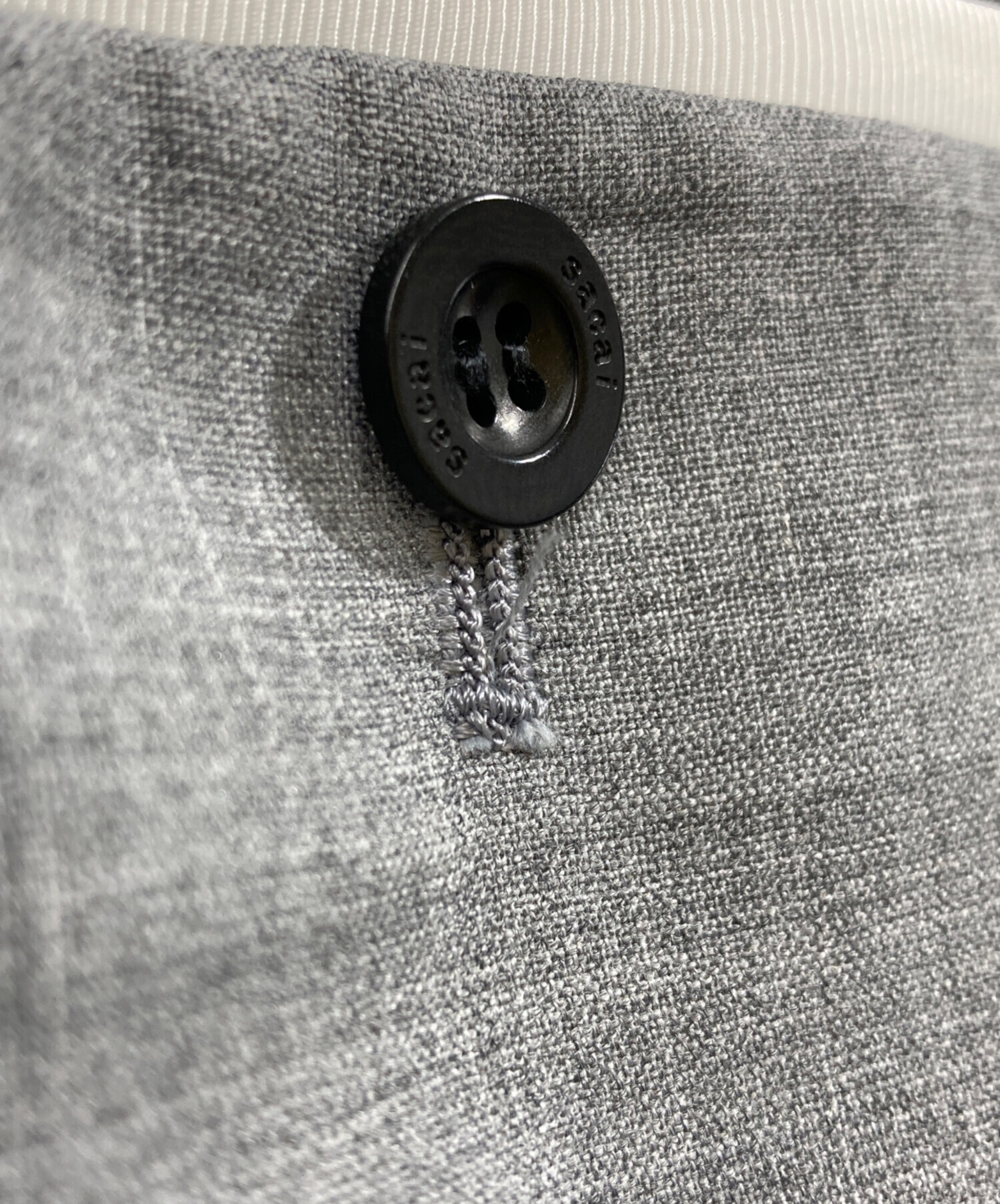 中古・古着通販】sacai (サカイ) サイドライバルーンスカート グレー 