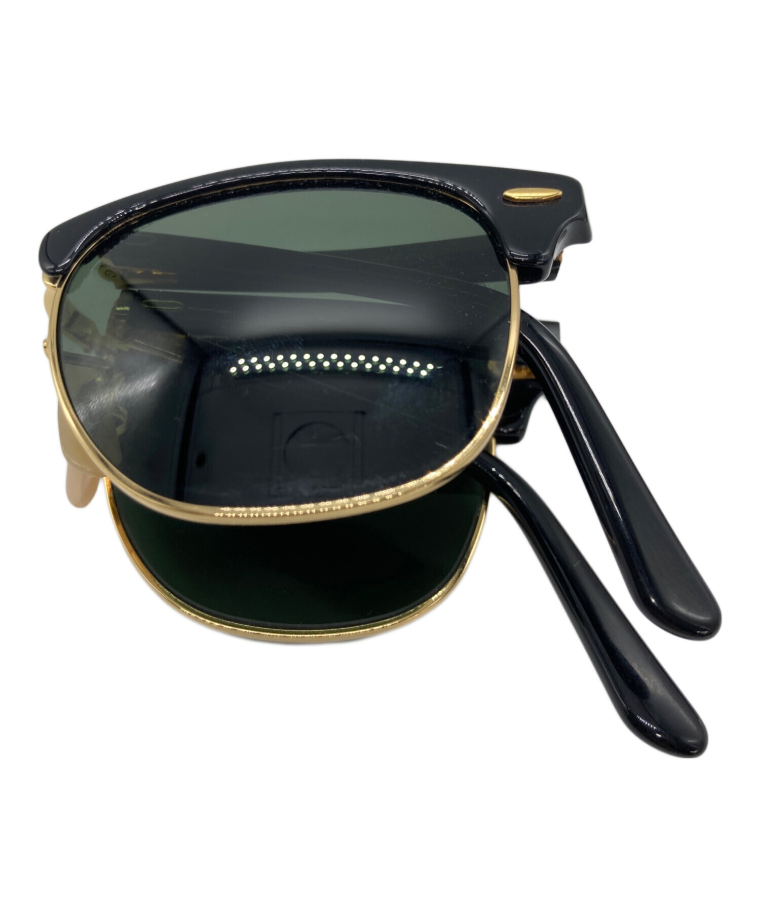 中古・古着通販】RAY-BAN (レイバン) 折り畳みサングラス ブラック