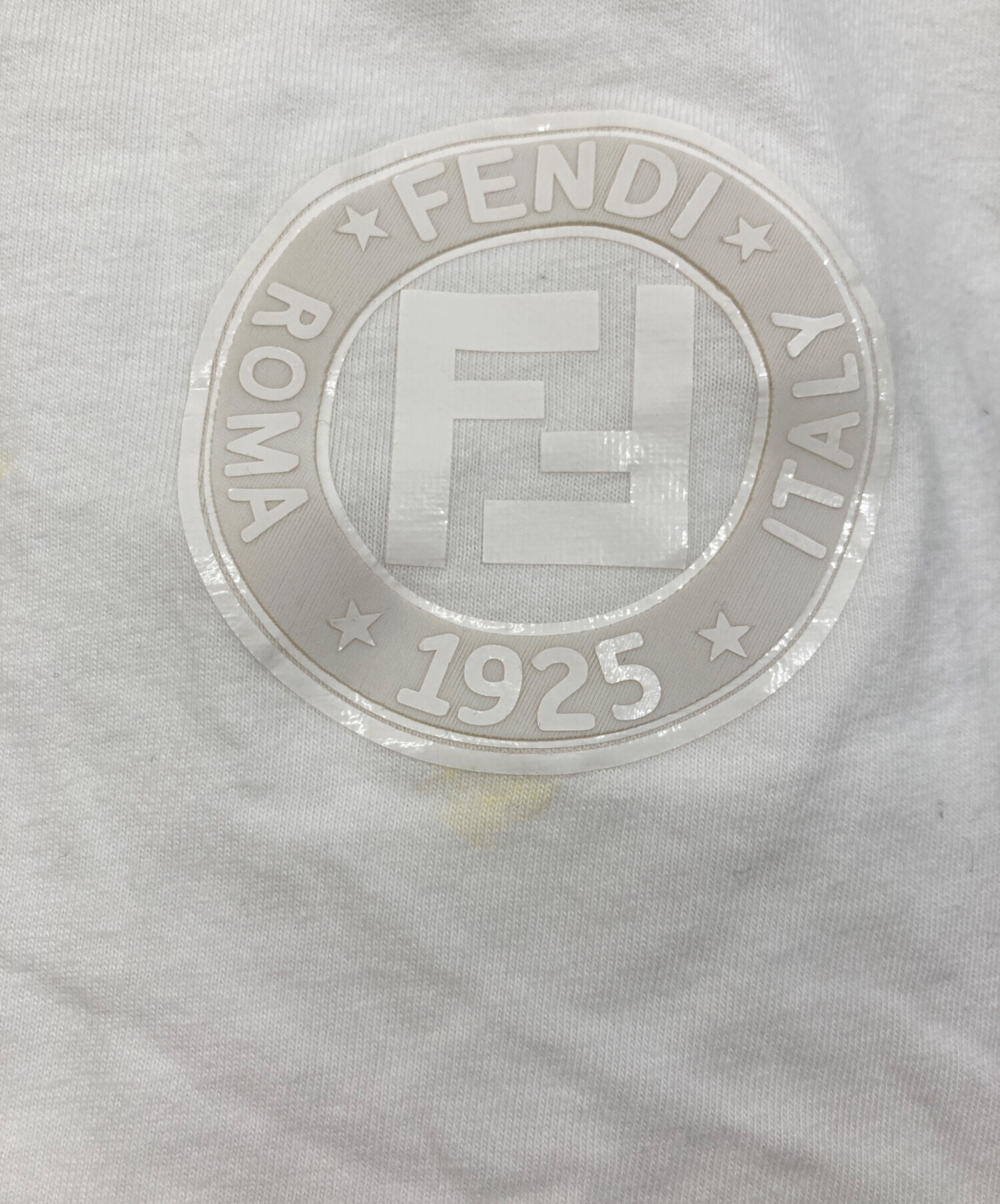 FENDI ズッカ柄 タンクトップ ベスト 42 ヴィンテージ グレー FENDI フェンディ ズッカ柄 ノースリーブ タンクトップ 38 伸縮生地