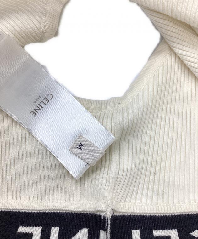 未使用　CELINE アスリート ブラ / メッシュ WHITE サイズS 中古・古着通販】CELINE (セリーヌ) アスリート ブラ / メッシュ