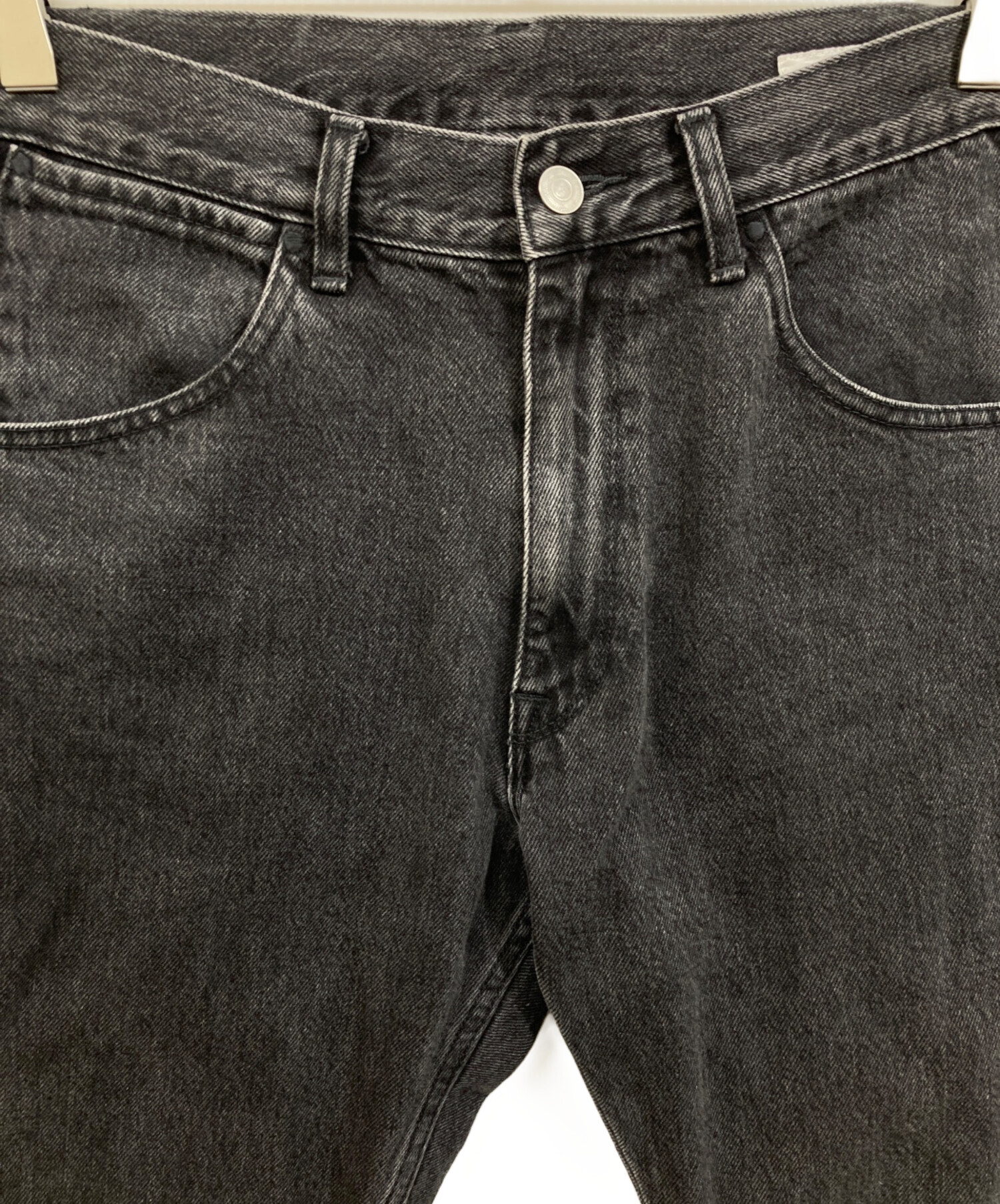 中古・古着通販】COMOLI (コモリ) ブラックデニム 5ポケット