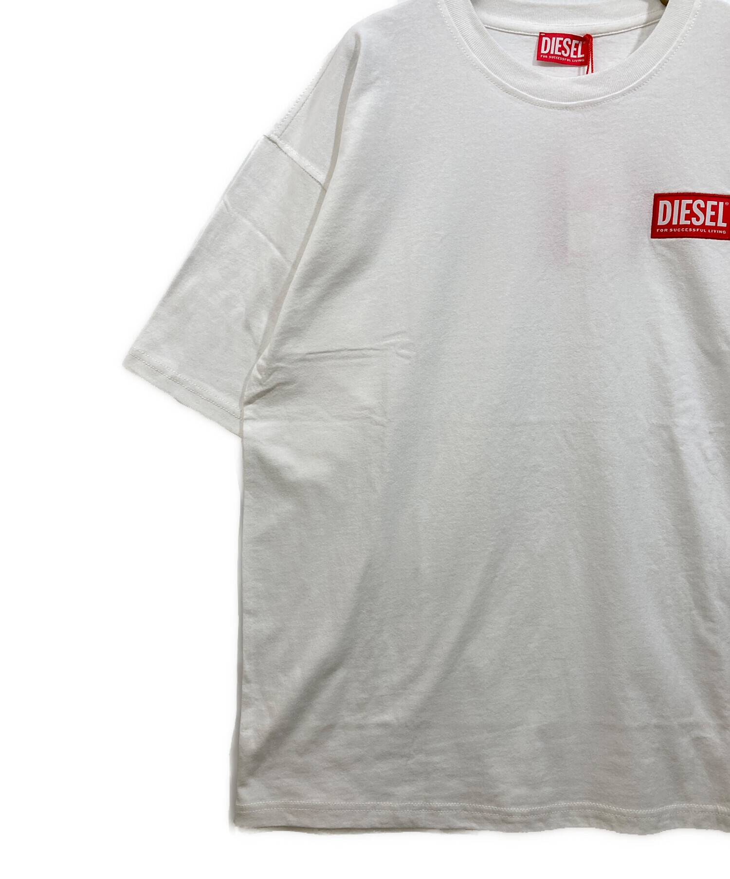 中古・古着通販】DIESEL (ディーゼル) T-BOX-LAB T-SHIRT ホワイト 