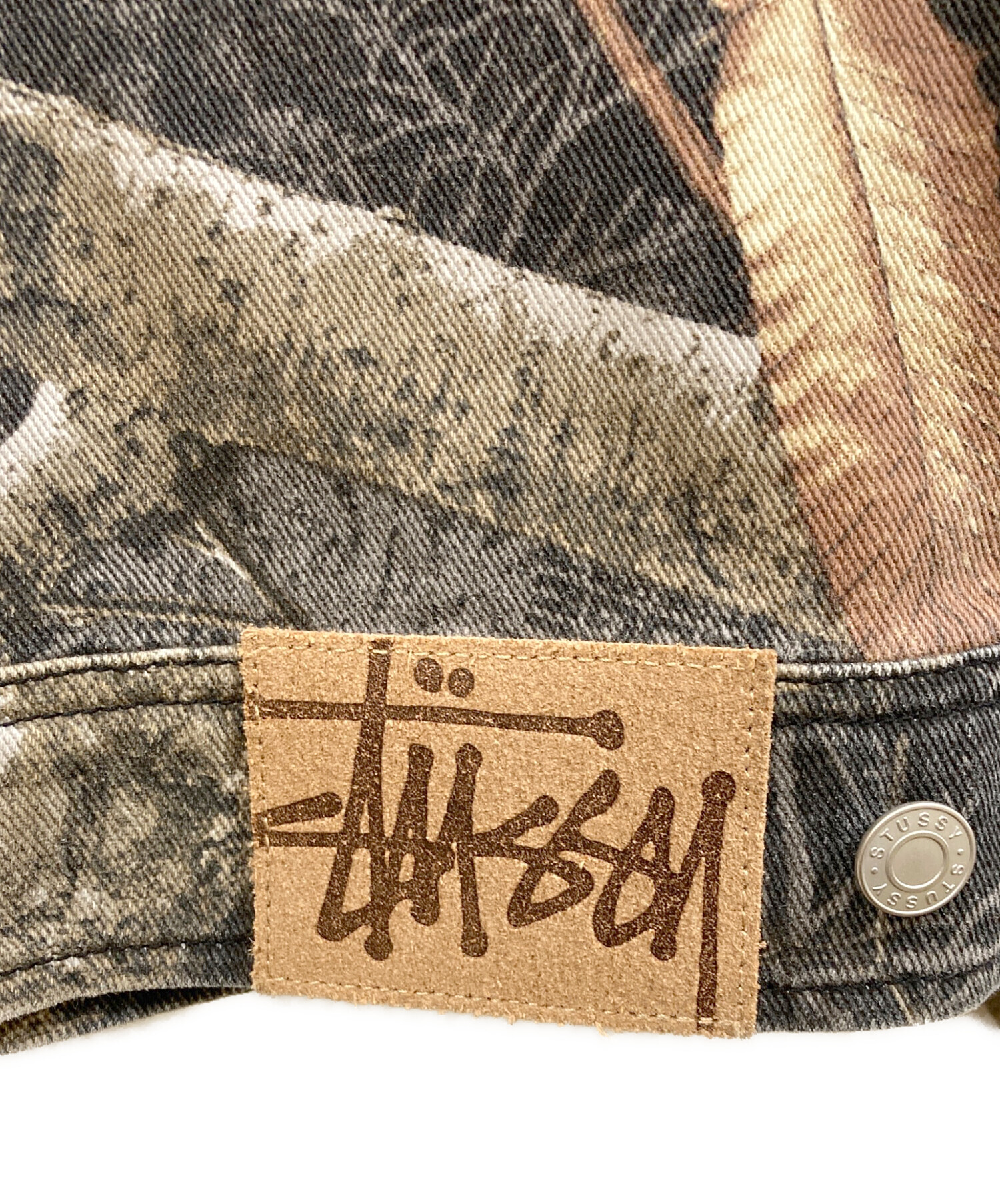 中古・古着通販】stussy (ステューシー) Zip Work Jacket Realtree