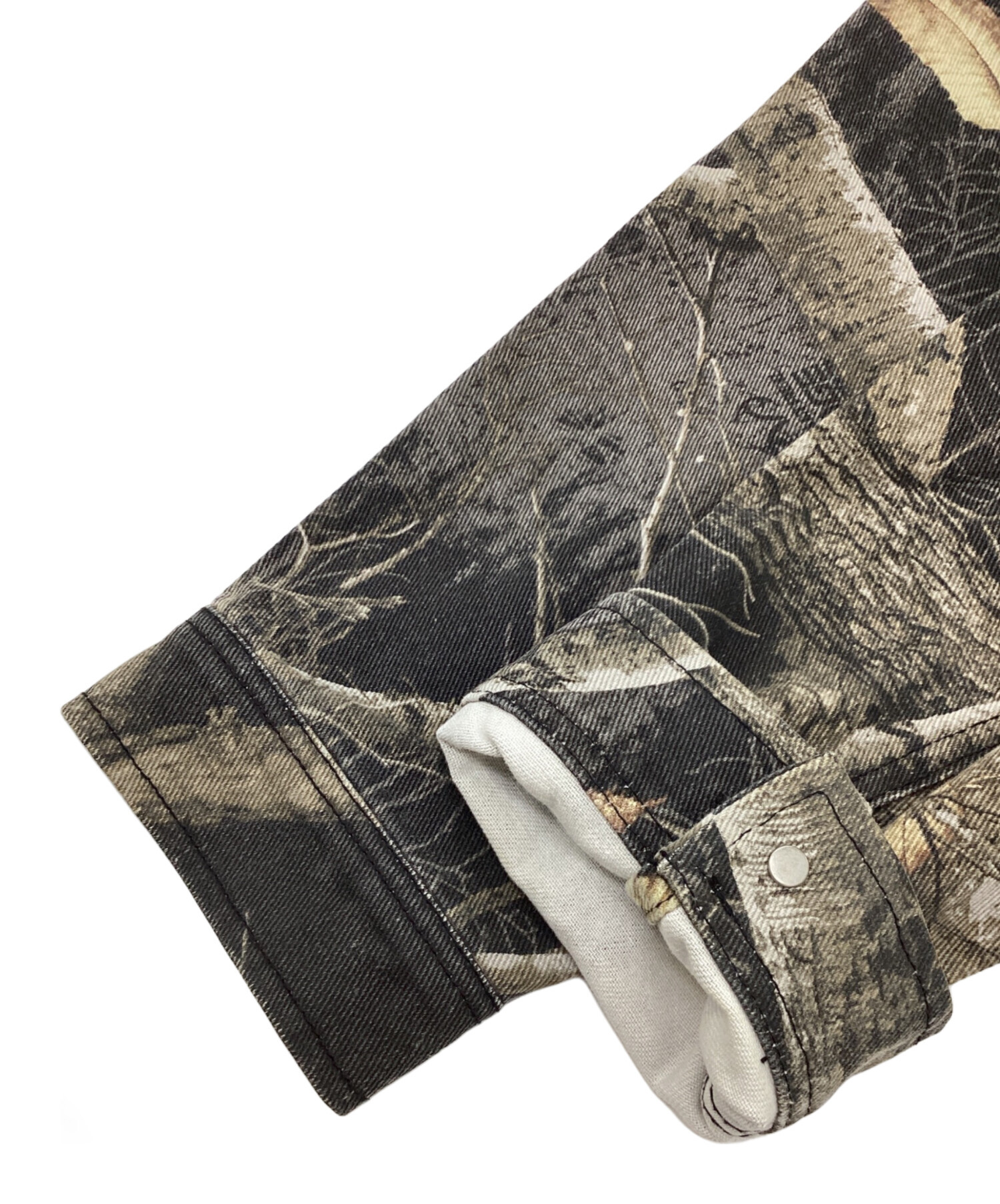 中古・古着通販】stussy (ステューシー) Zip Work Jacket Realtree