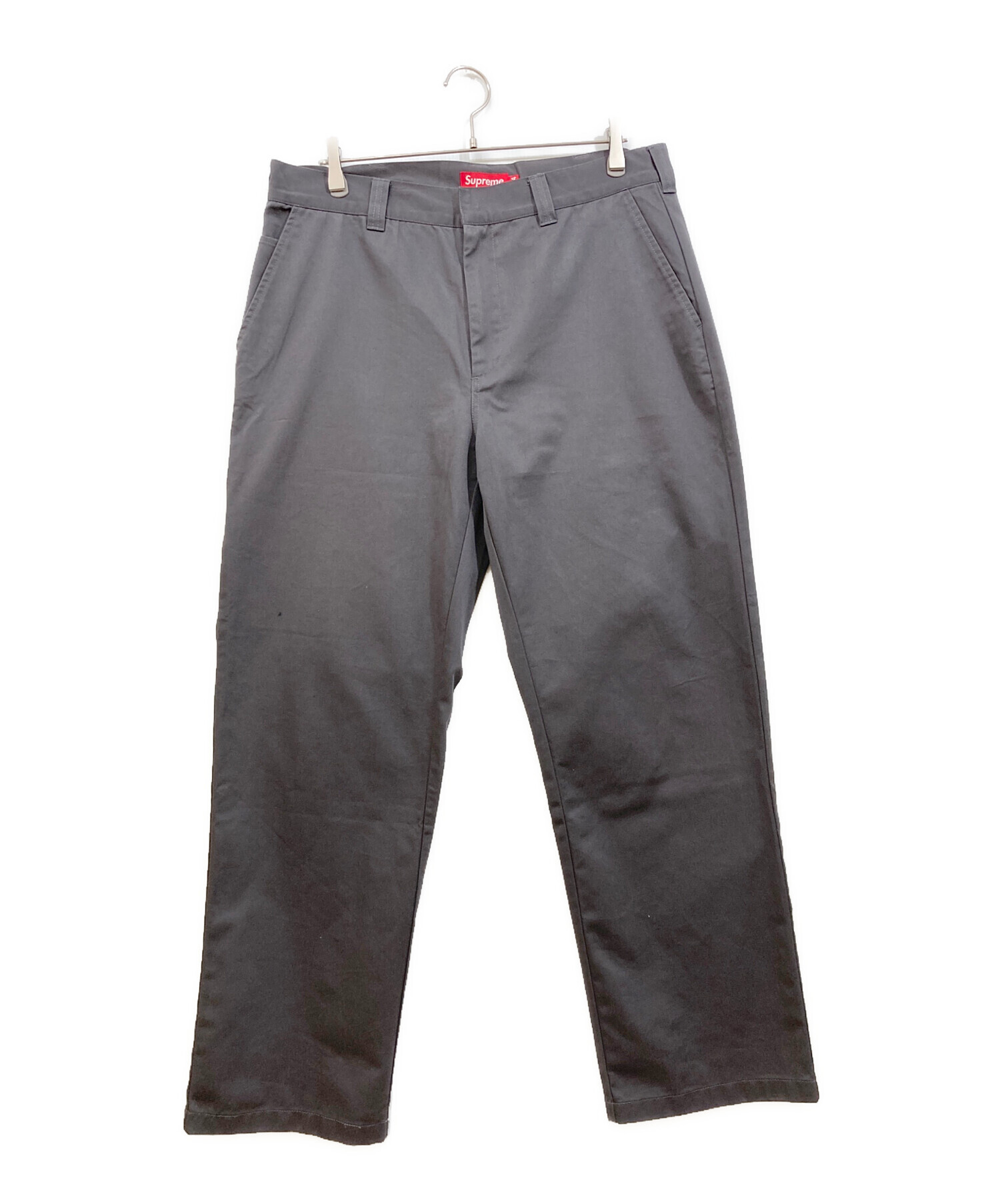 中古・古着通販】SUPREME (シュプリーム) ワークパンツ グレー 中古・古着通販】SUPREME (シュプリーム) ワークパンツ グレー