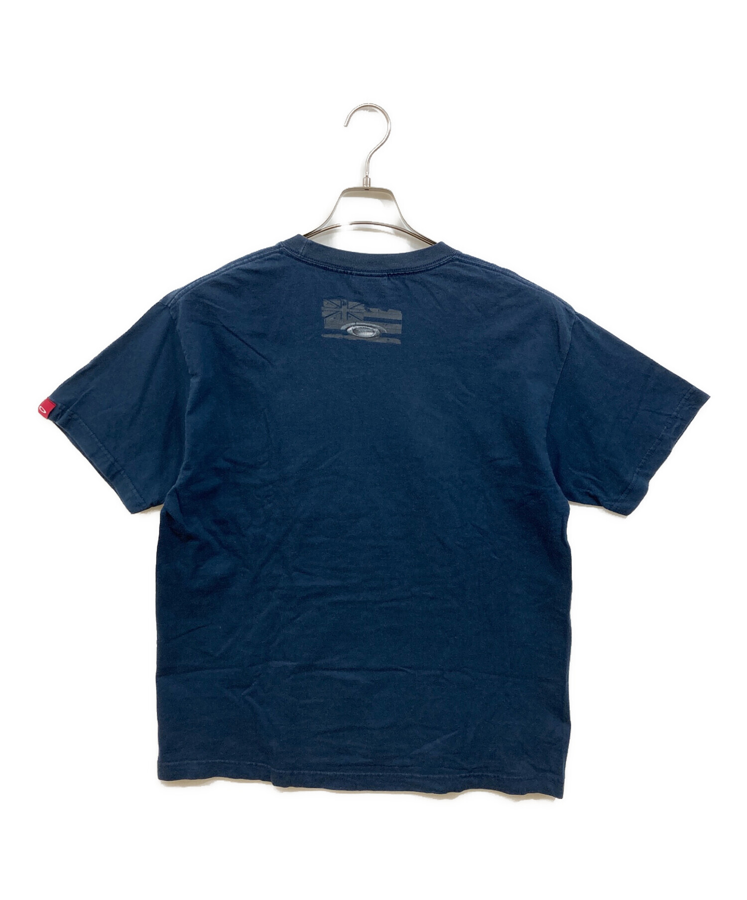 Oakley ネイビー立体ロゴ Tシャツ 中古・古着通販】OAKLEY (オークリー) オールドアイコンロゴプリントT