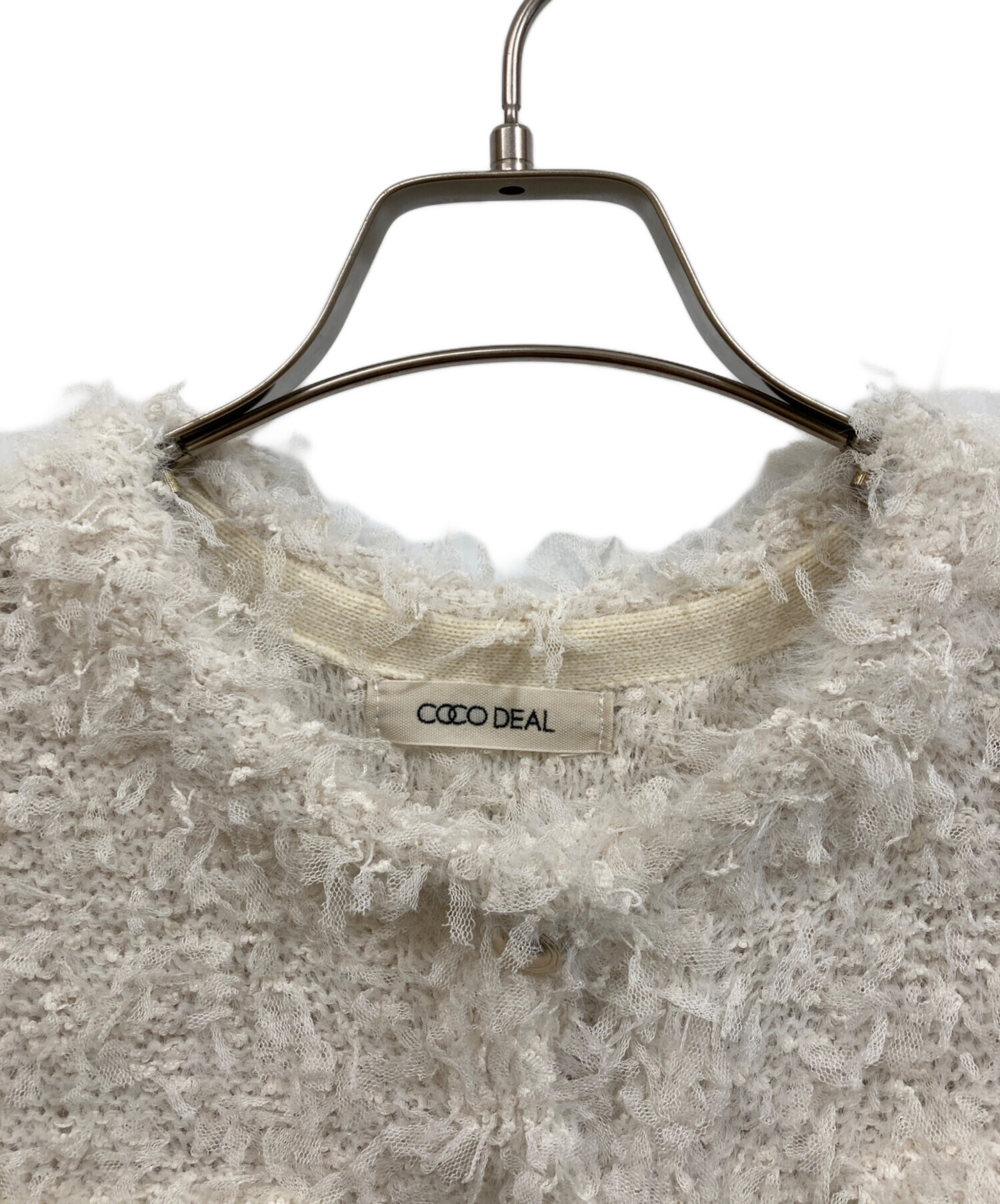 中古・古着通販】COCODEAL (ココディール) チュールフェザーヤーン