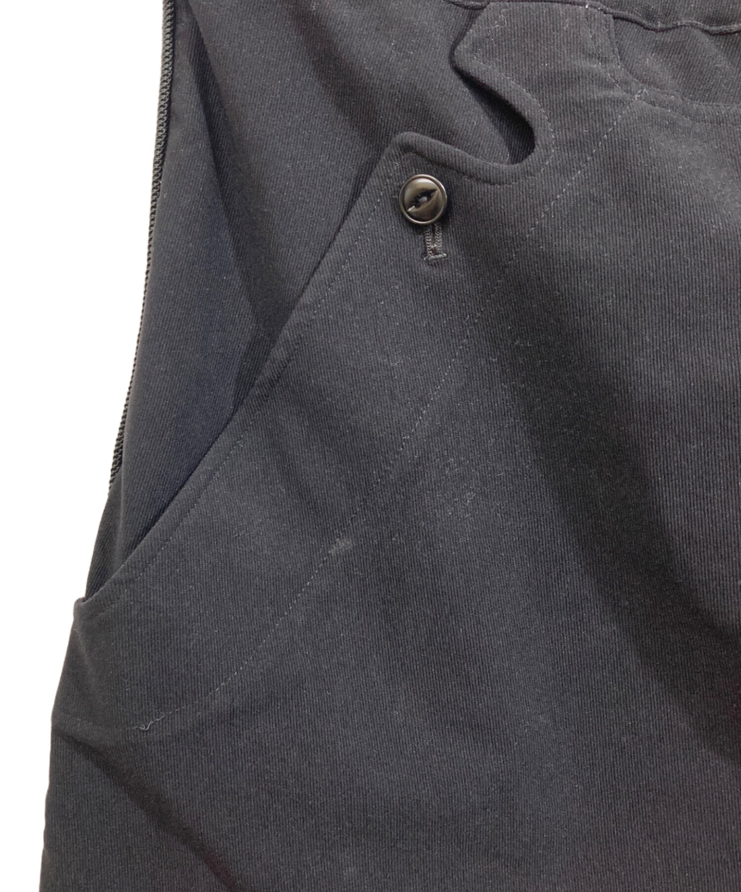 中古・古着通販】JIAN YE (ジェン イェ) HNMN PANTS ブラック サイズ 