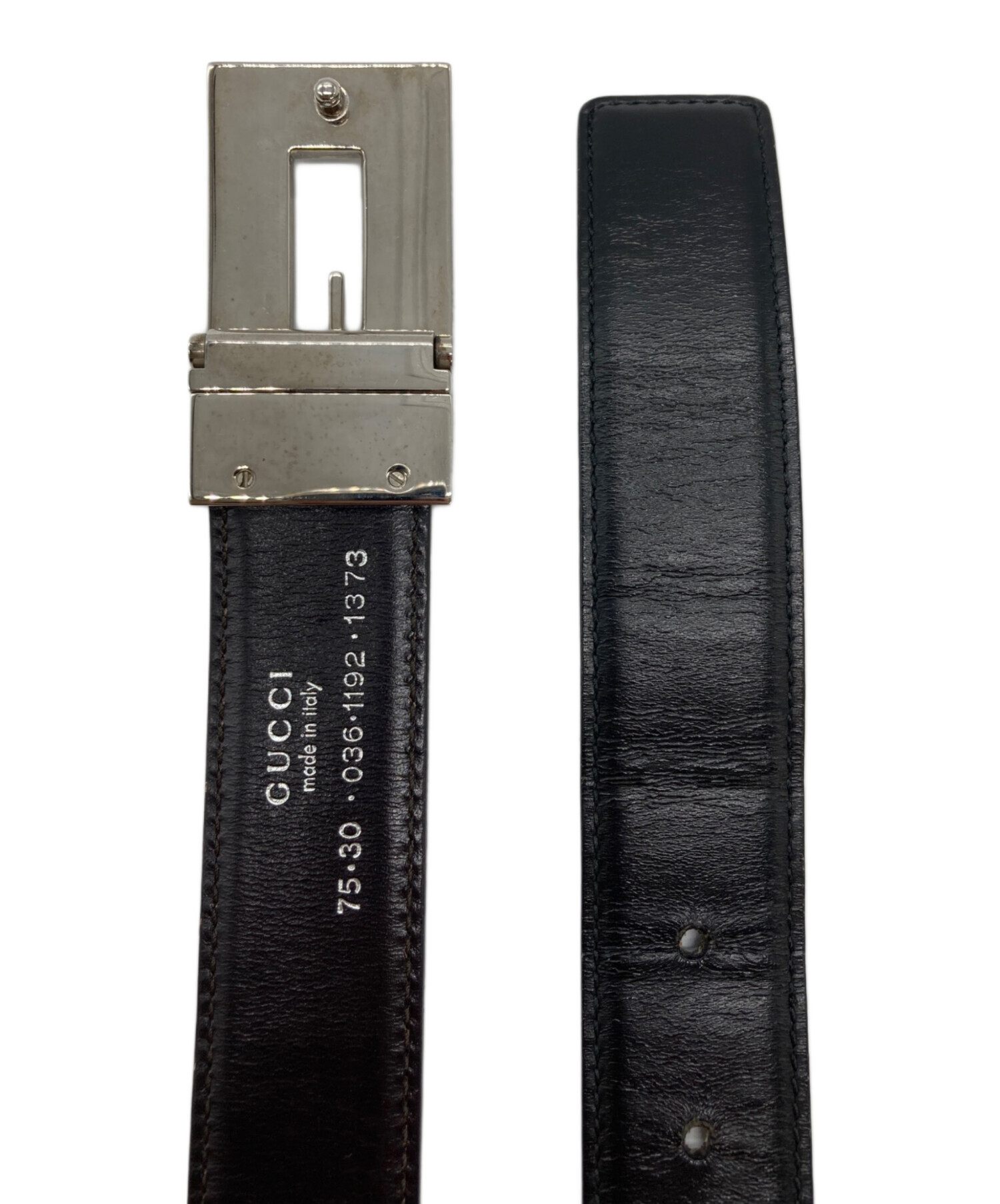 中古・古着通販】GUCCI (グッチ) ベルト ブラック｜ブランド・古着通販