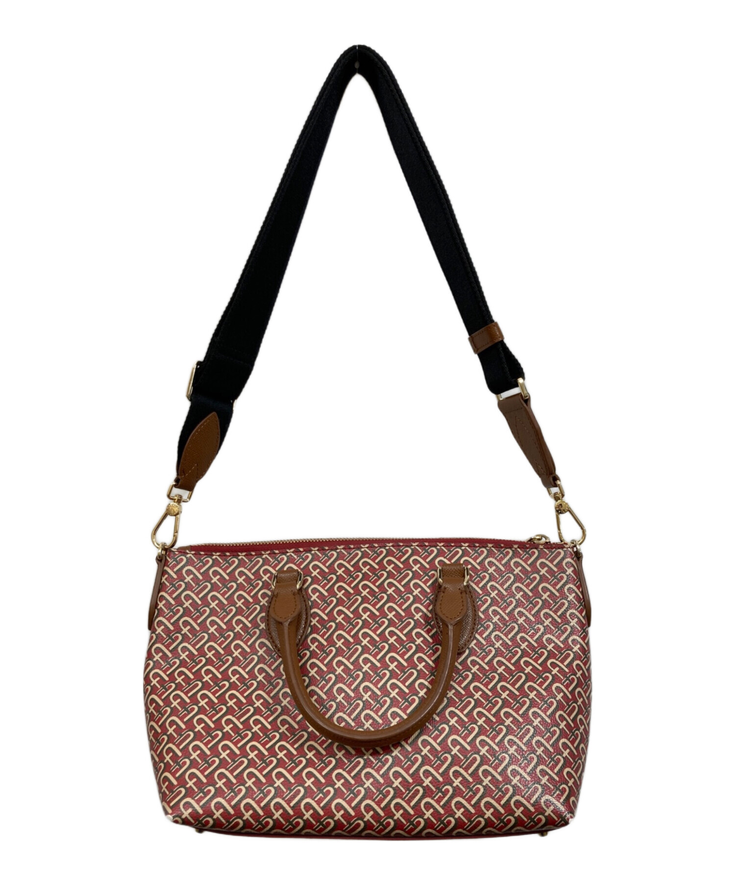 【未使用級】FURLA ミネルヴァ ハンドバッグ 2way ショルダーバッグ 赤 半額でGETできるお得 フルラ ミネルヴァ 2way ショルダーバッグ レザー
