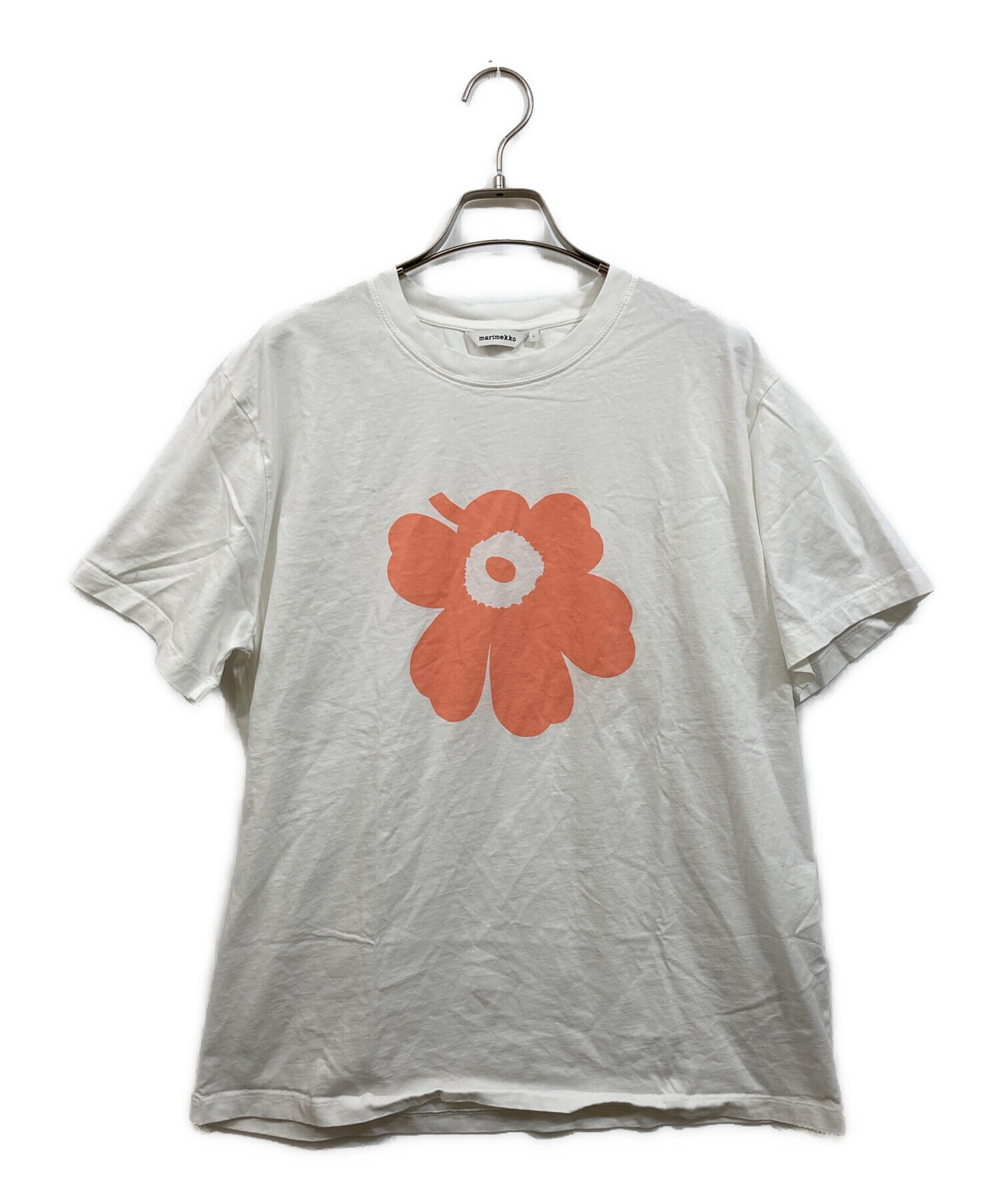 中古・古着通販】marimekko (マリメッコ) UNIKKO Tシャツ ホワイト