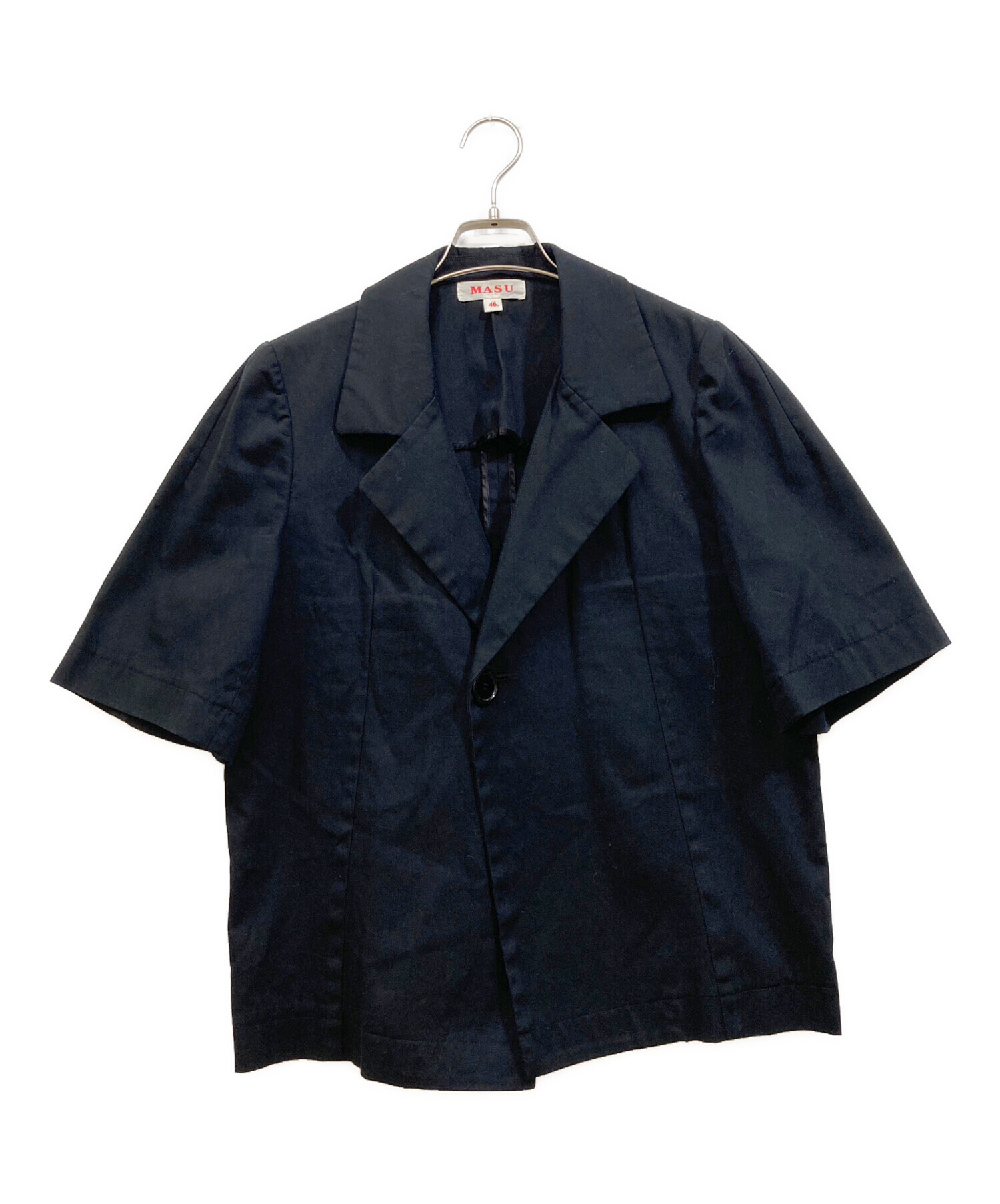 中古・古着通販】masu (エムエーエスユー) HALF SLEEVE COTTON JACKET 