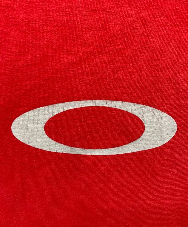 中古・古着通販】OAKLEY (オークリー) プリントTシャツ レッド サイズ