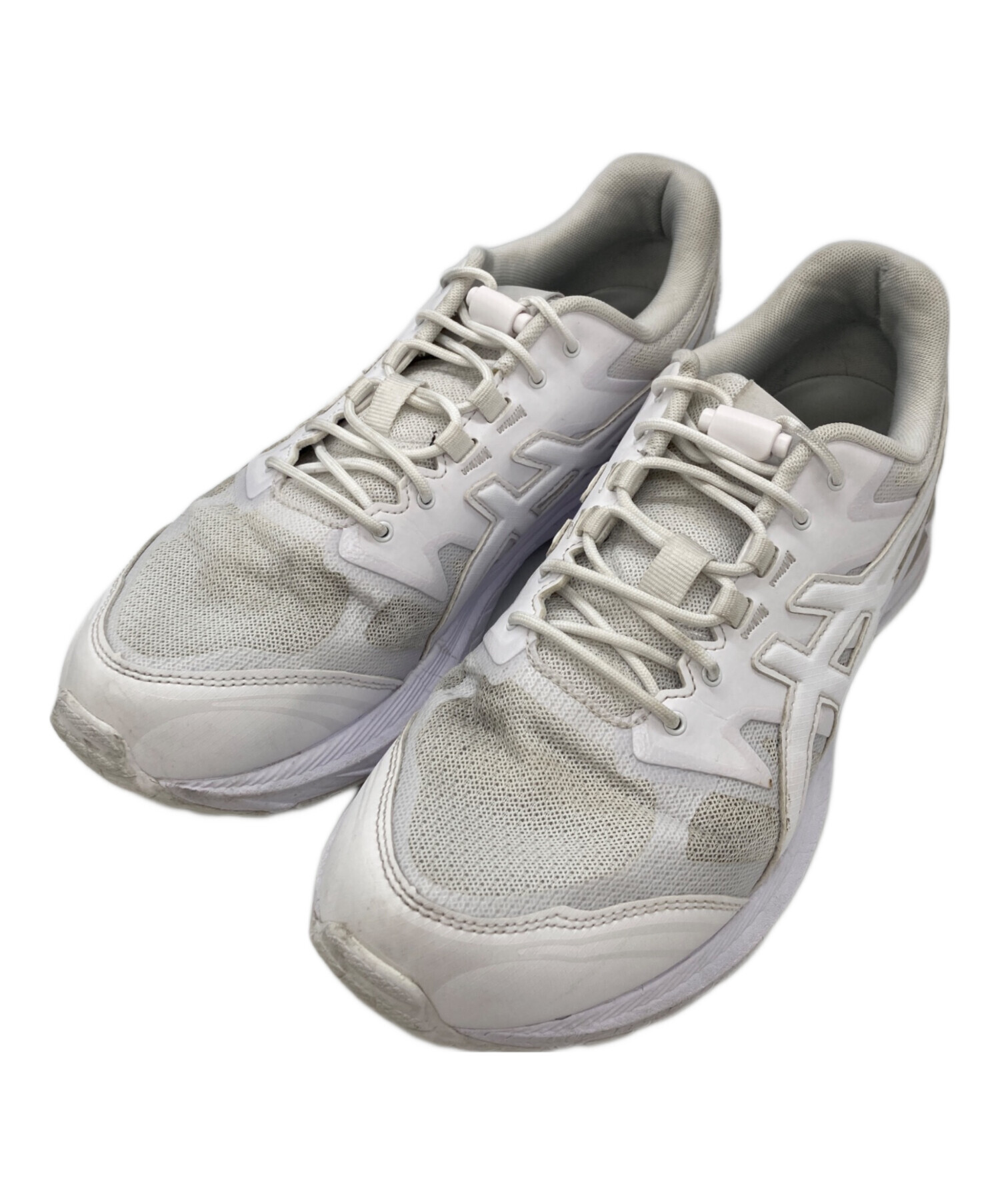 【中古】コムデギャルソンシャツ COMME des GARCONS SHIRT × asics 2024年春夏 GEL-TERRAIN スニーカー ホワイト【サイズ29.5cm】【メンズ】 中古・古着通販】COMME des GARCONS SHIRT (コムデギャルソンシャツ